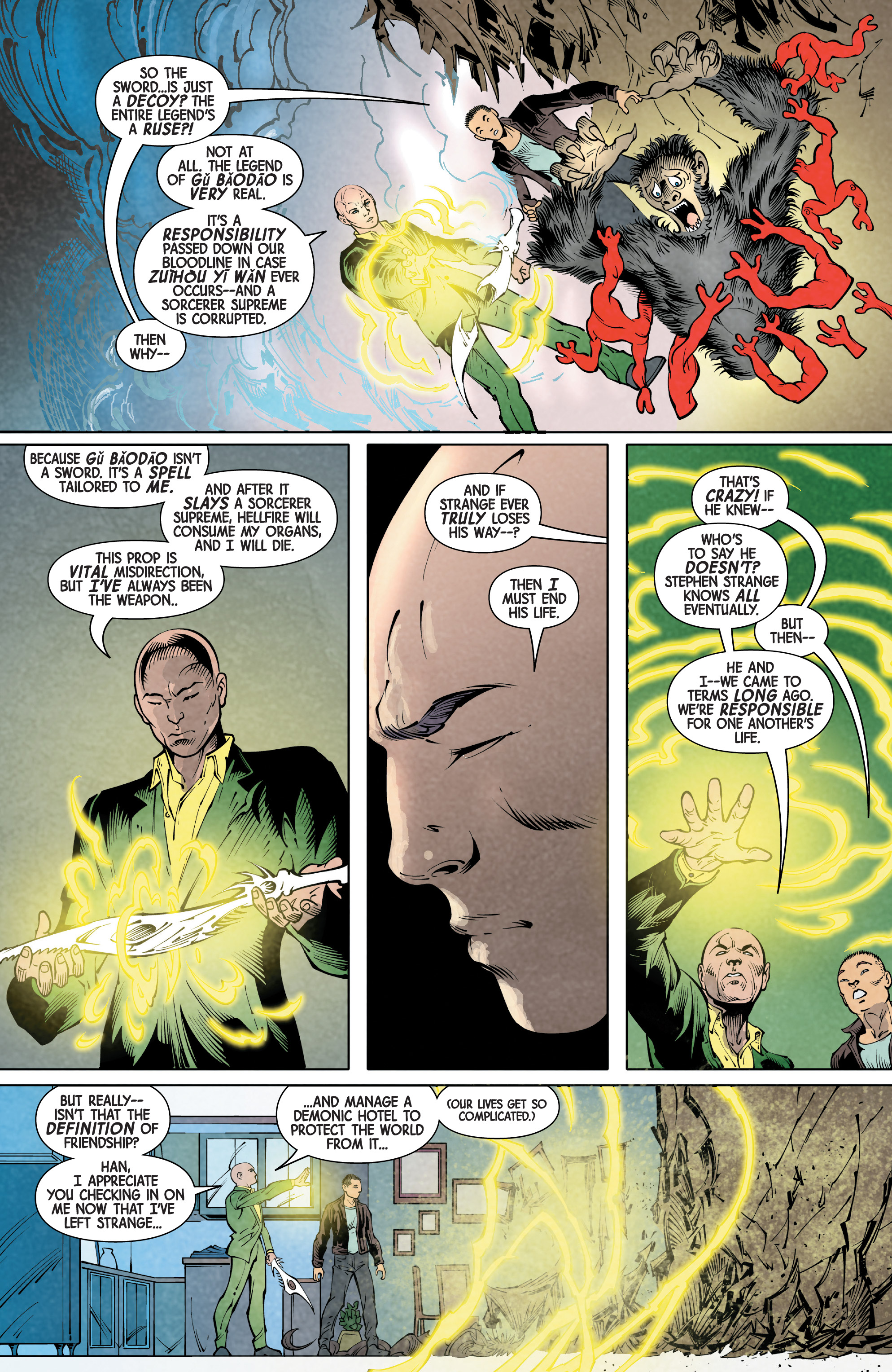 Read online Doctor Strange (2018) comic -  Issue # Annual 1 - 31