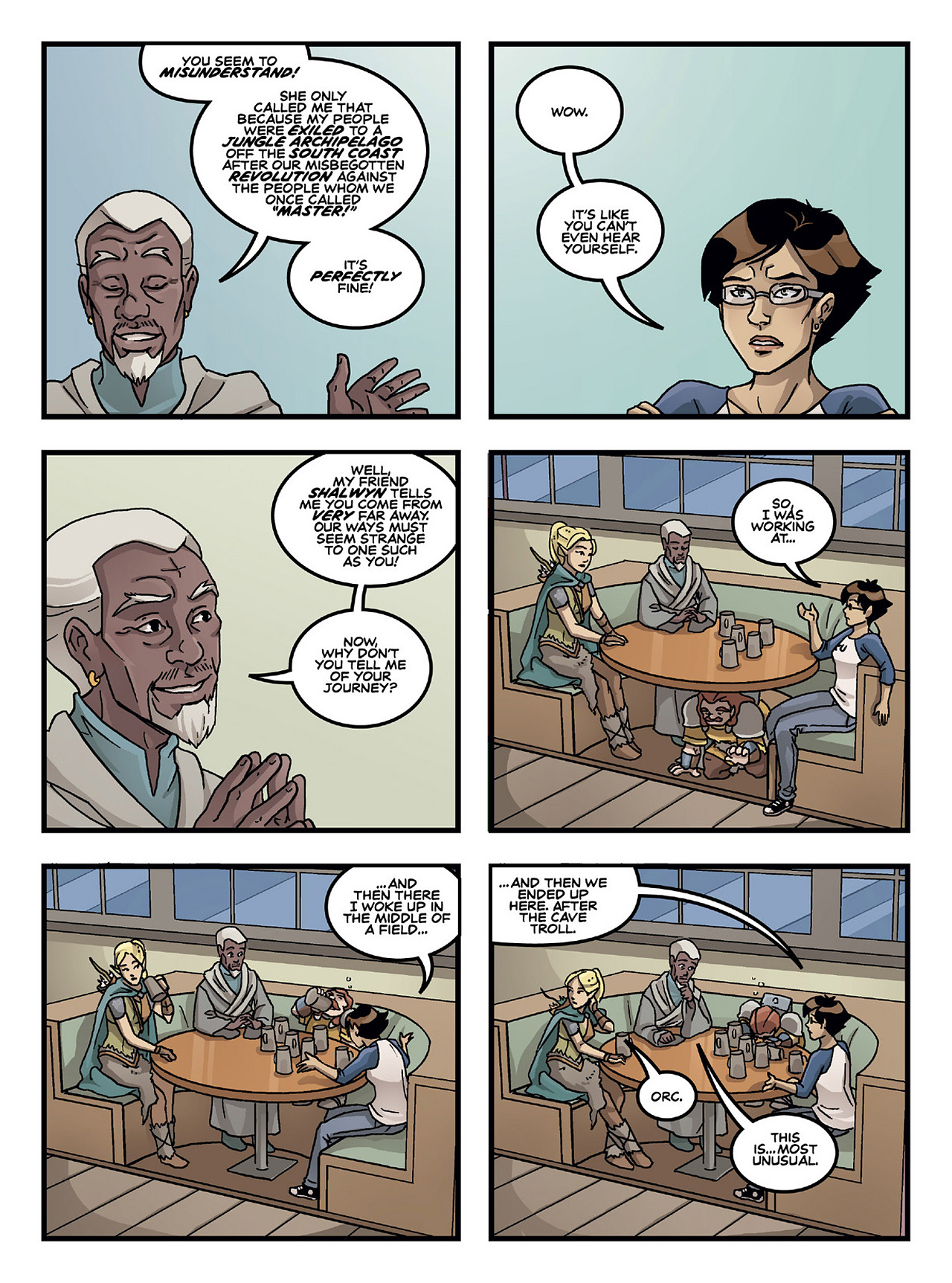 Read online Wander: Olive Hopkins and the Ninth Kingdom comic -  Issue #1 - 15