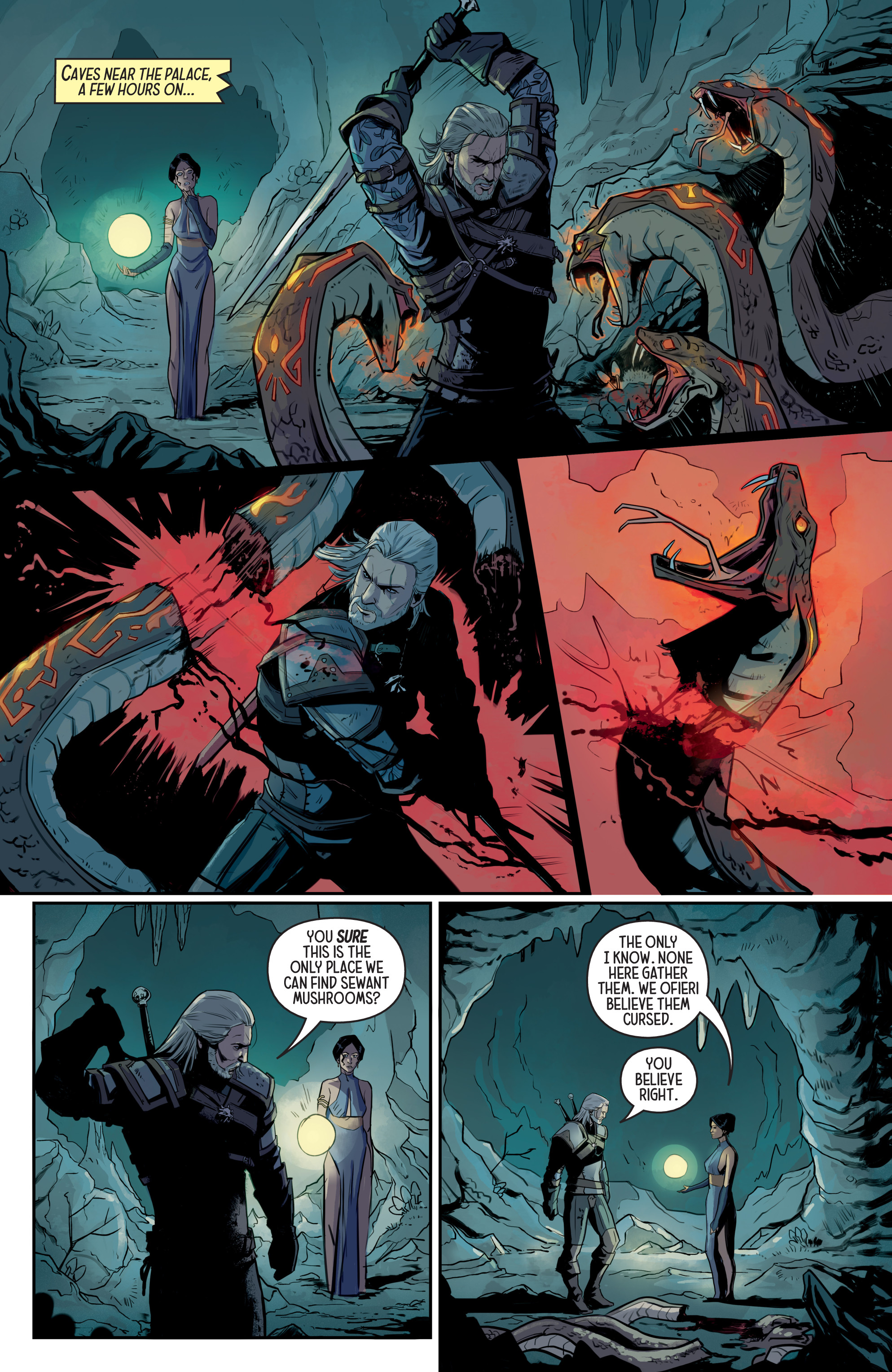 Read online The Witcher: Of Flesh and Flame comic -  Issue # _TPB - 62