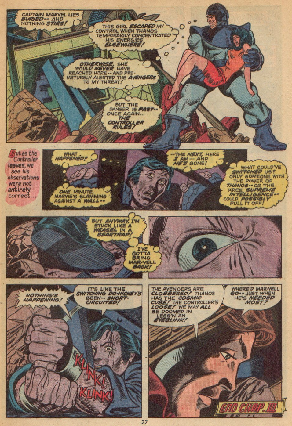 Captain Marvel (1968) Issue #28 #28 - English 20