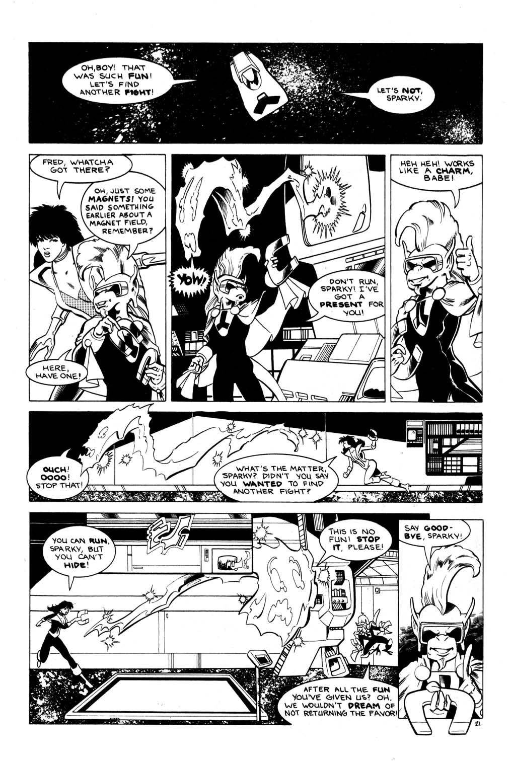 Read online Aristocratic Xtraterrestrial Time-Traveling Thieves comic -  Issue #7 - 23