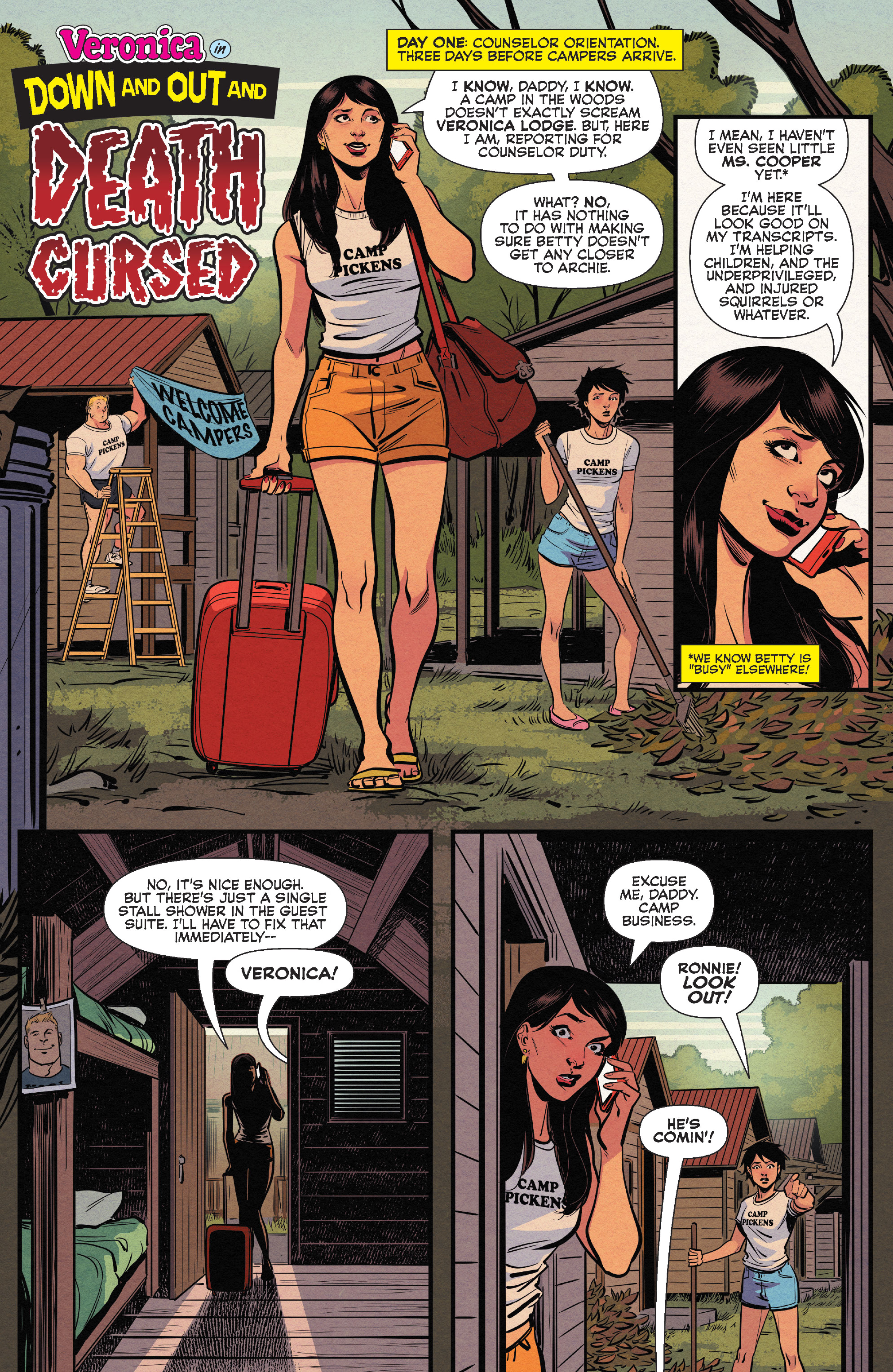 Read online Chilling Adventures Presents … Camp Pickens comic -  Issue # Full - 14