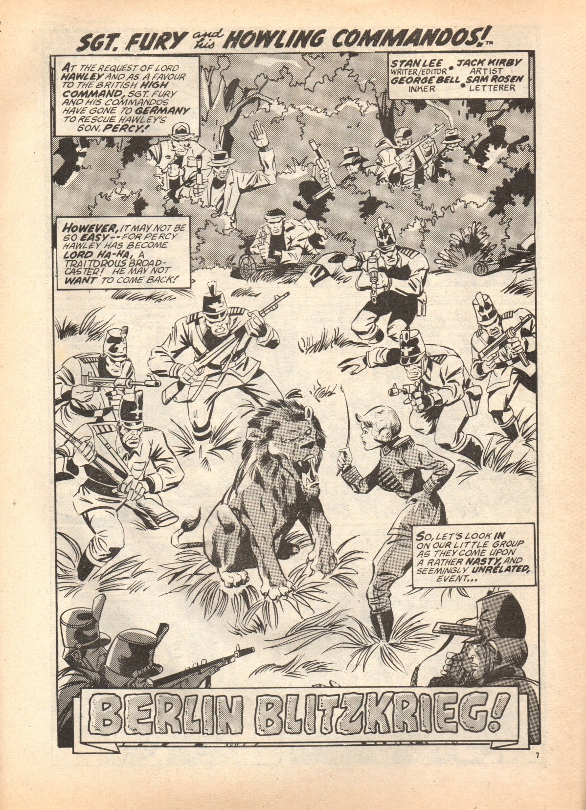 Read online Fury (1977) comic -  Issue #6 - 7