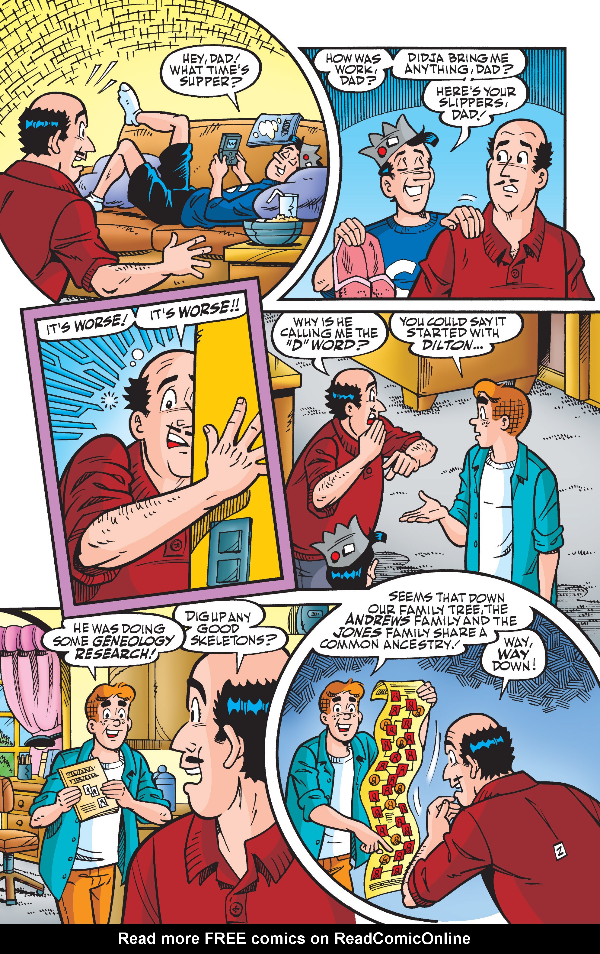 Read online Archie & Friends: Bromances comic -  Issue # TPB - 75