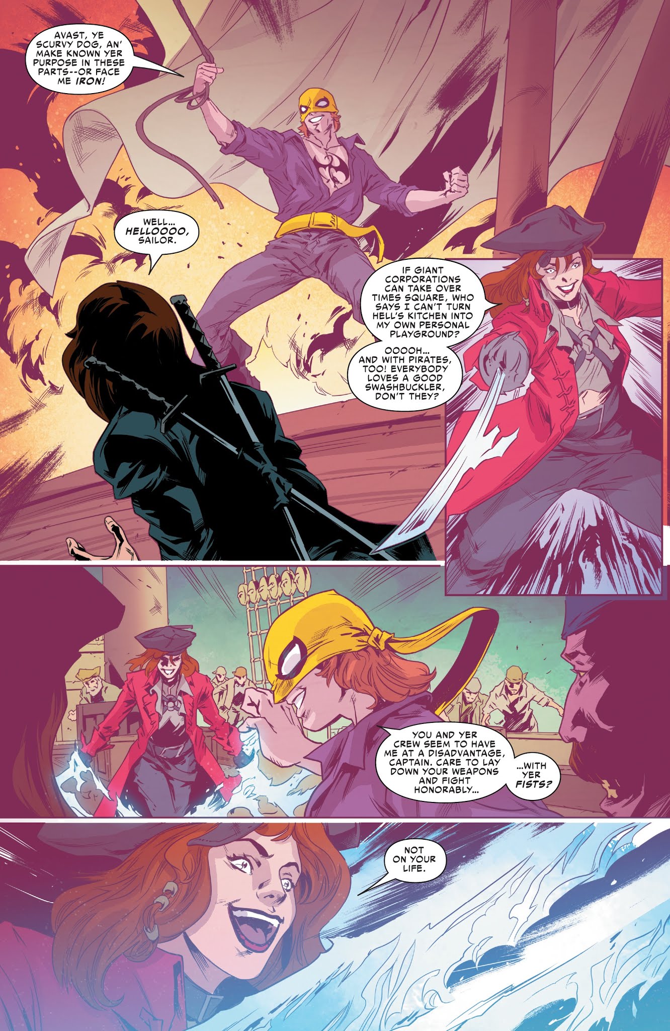 Read online Typhoid Fever: Iron Fist comic -  Issue # Full - 9