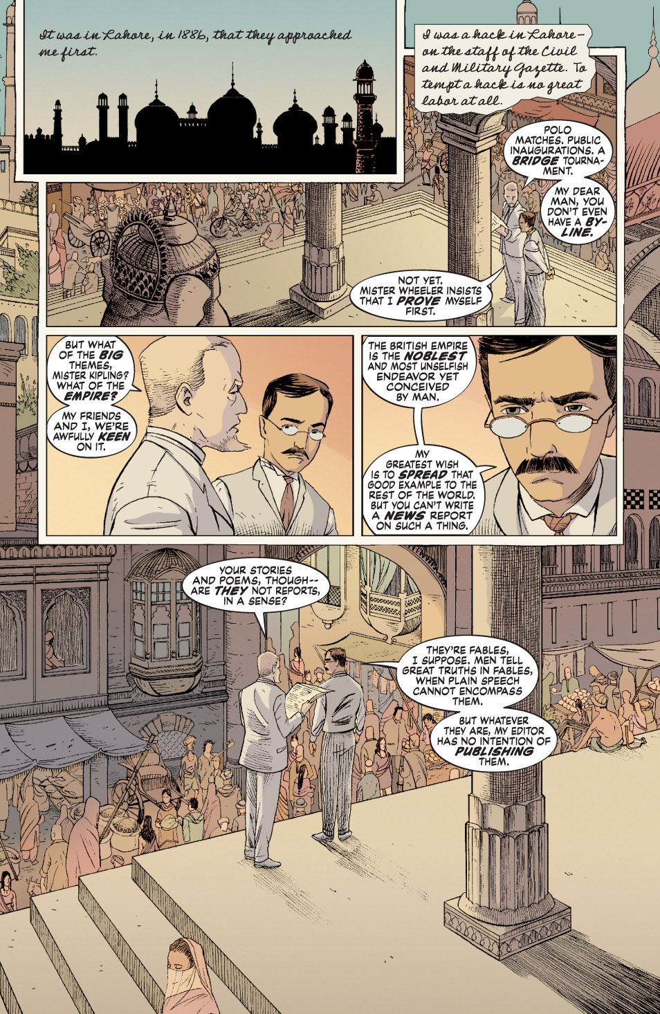 Read online The Unwritten comic -  Issue #5 - 5