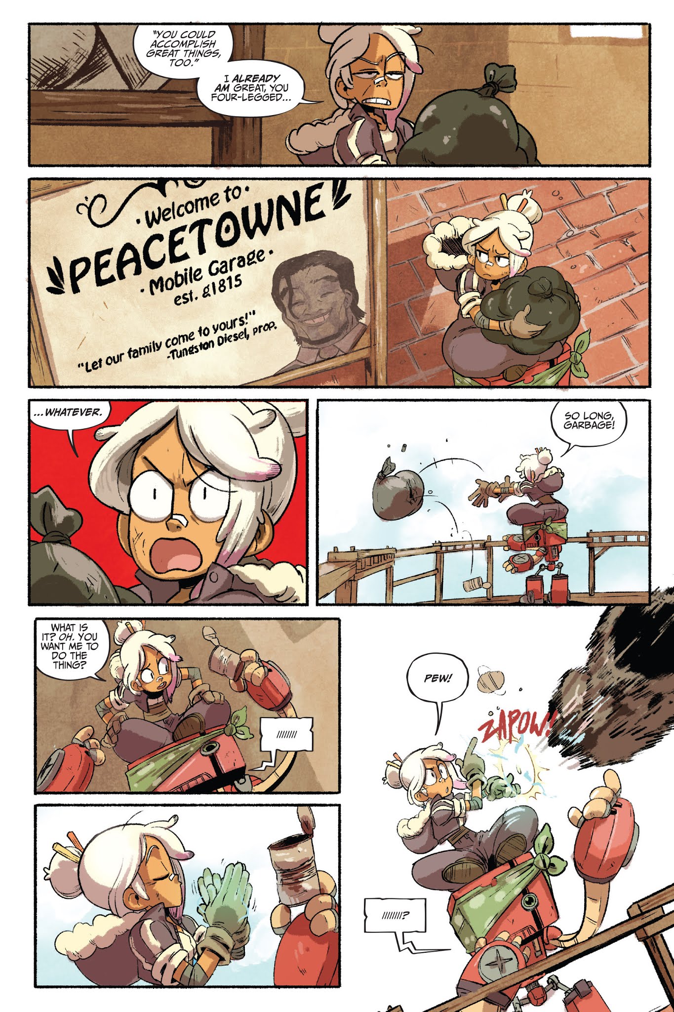 Read online Tyson Hesse's Diesel: Ignition comic -  Issue # TPB (Part 1) - 23