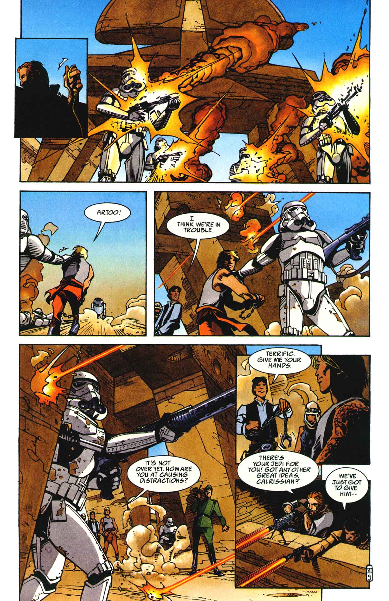 Read online Star Wars: Heir to the Empire comic -  Issue #6 - 10