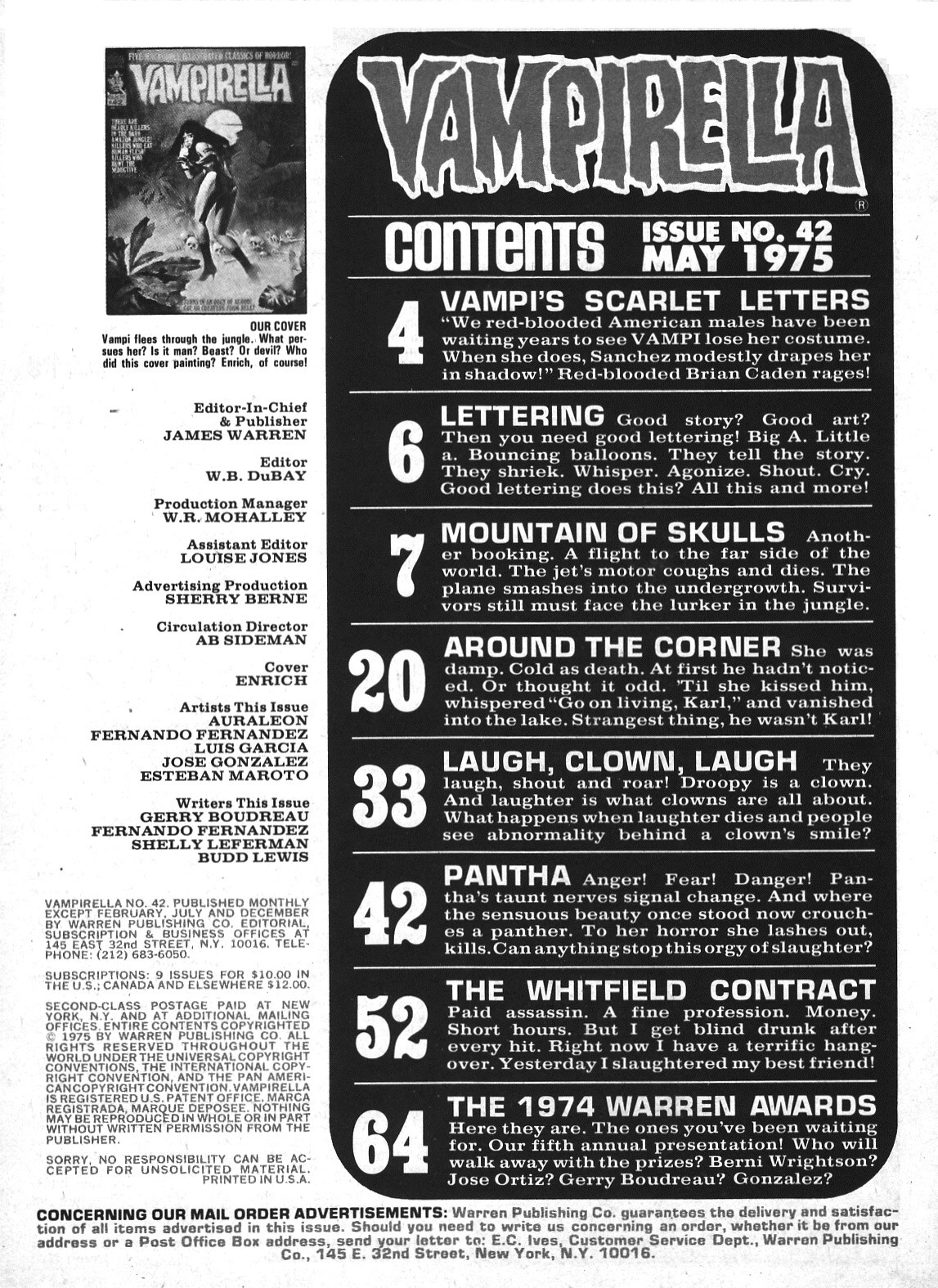 Read online Vampirella (1969) comic -  Issue #42 - 3