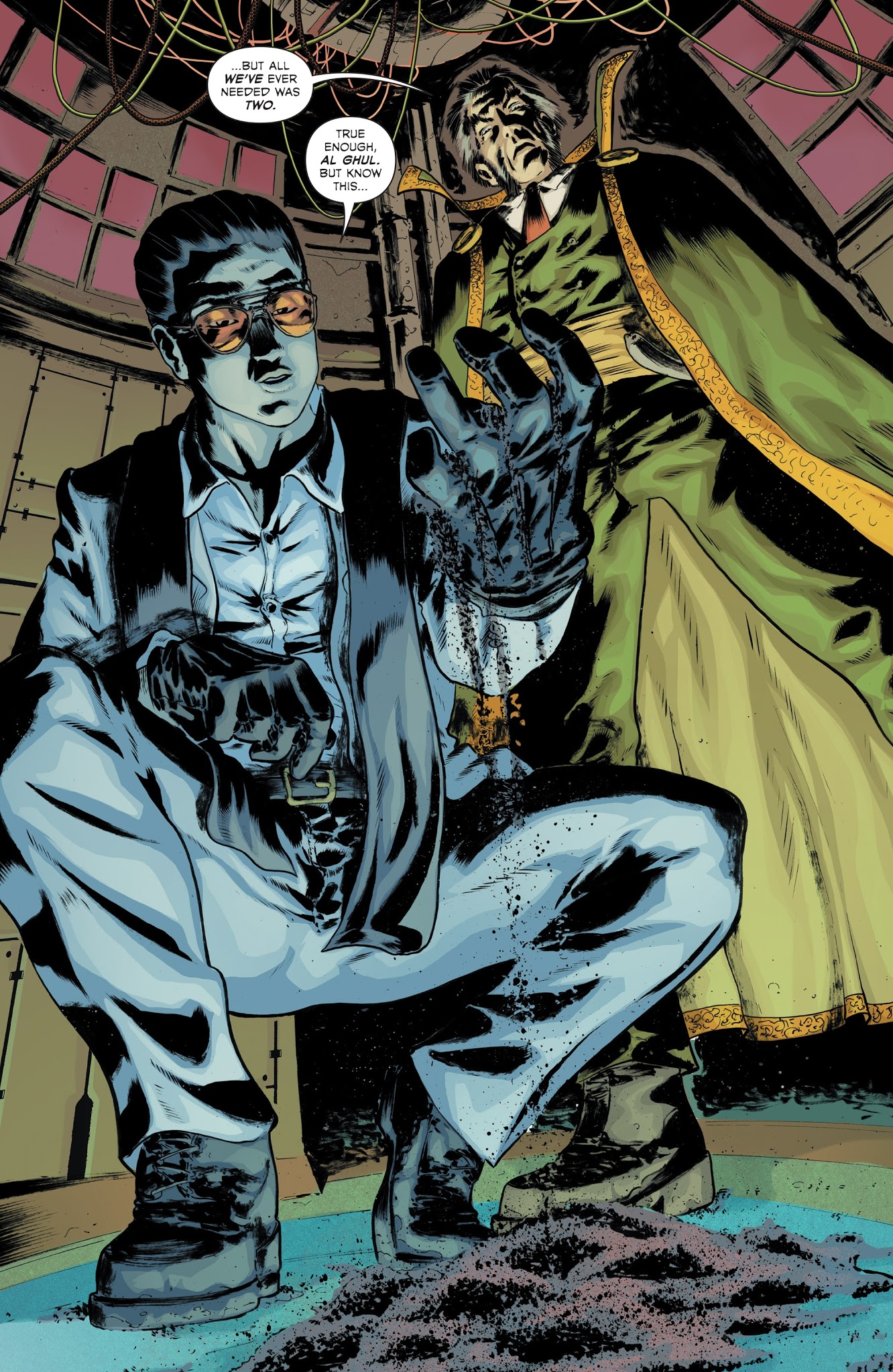 Read online The Shadow/Batman comic -  Issue #2 - 17