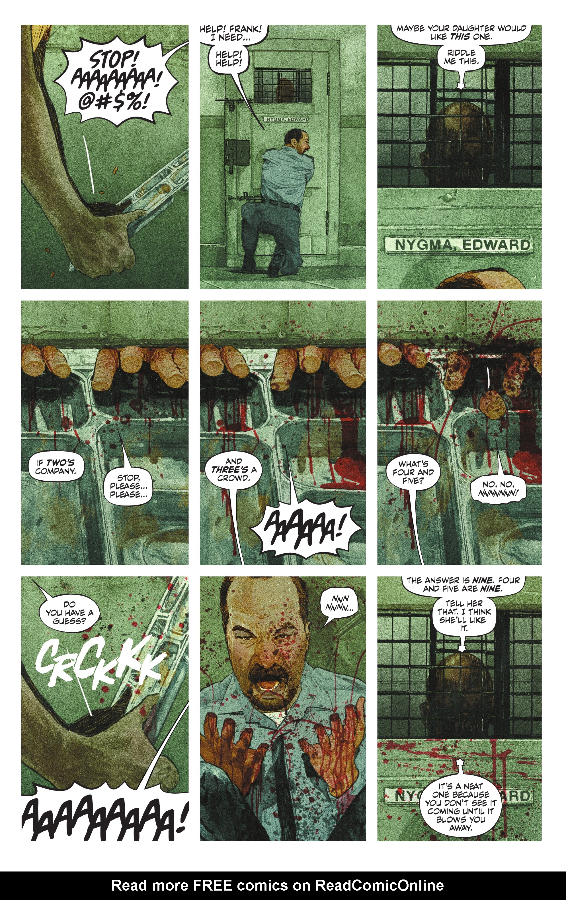 Read online Batman: One Bad Day - The Riddler comic -  Issue #1 - 31