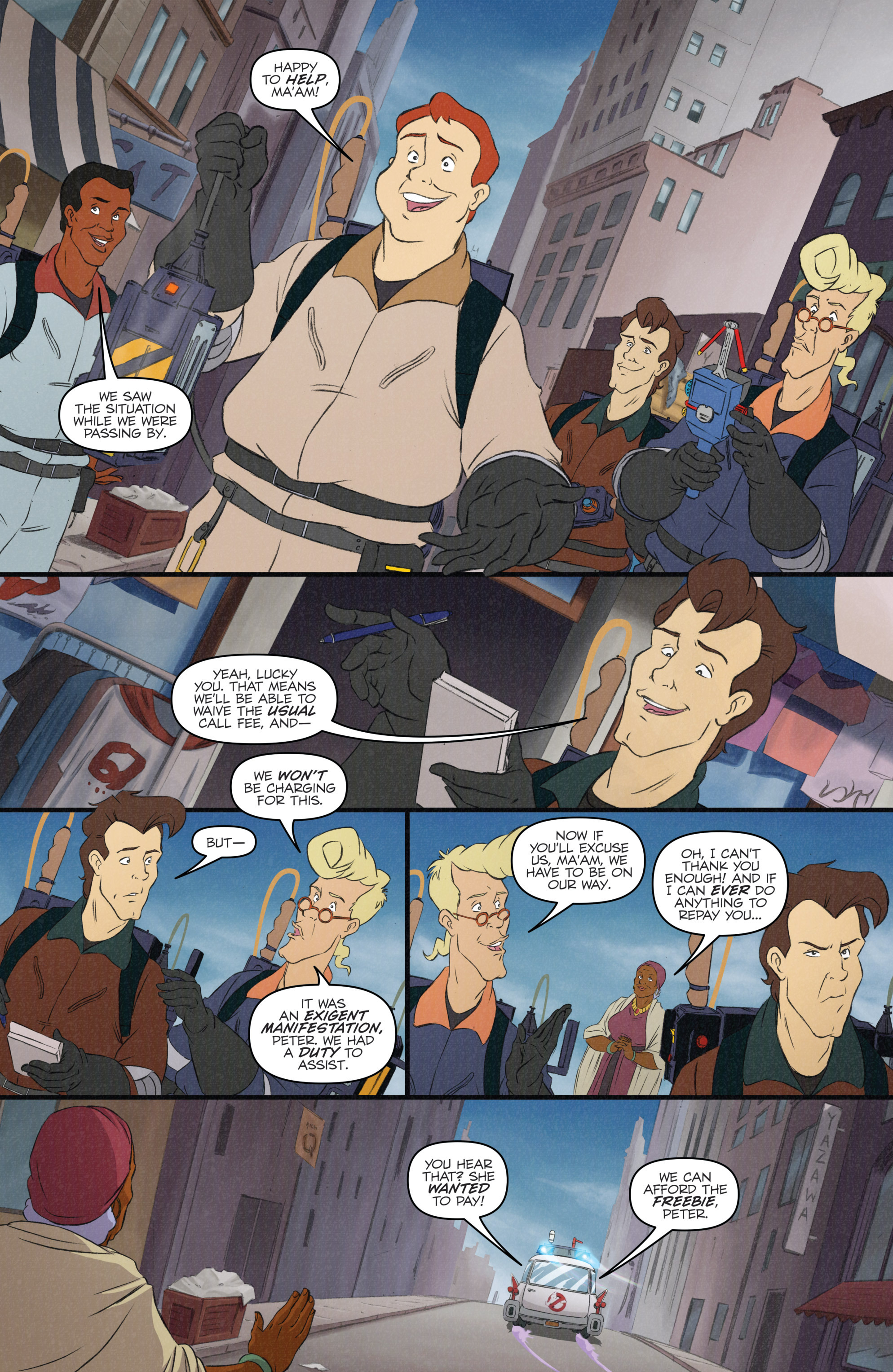 Read online Ghostbusters: Get Real comic -  Issue #1 - 7