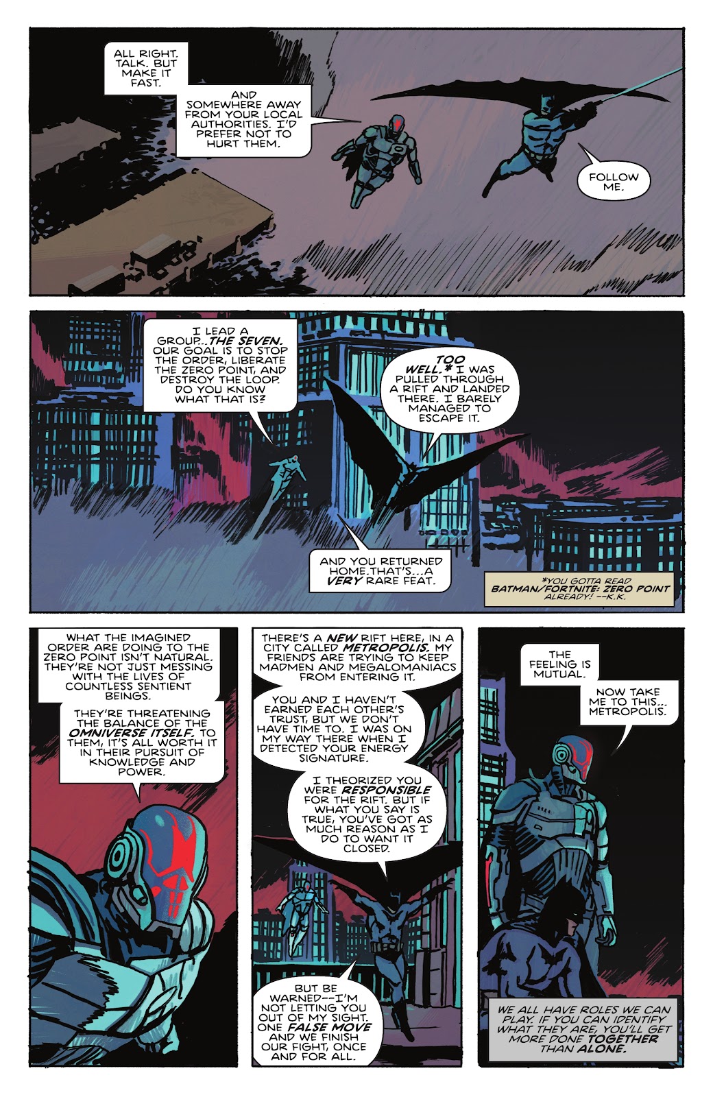 Batman/Fortnite: Foundation issue 1 - Page 17