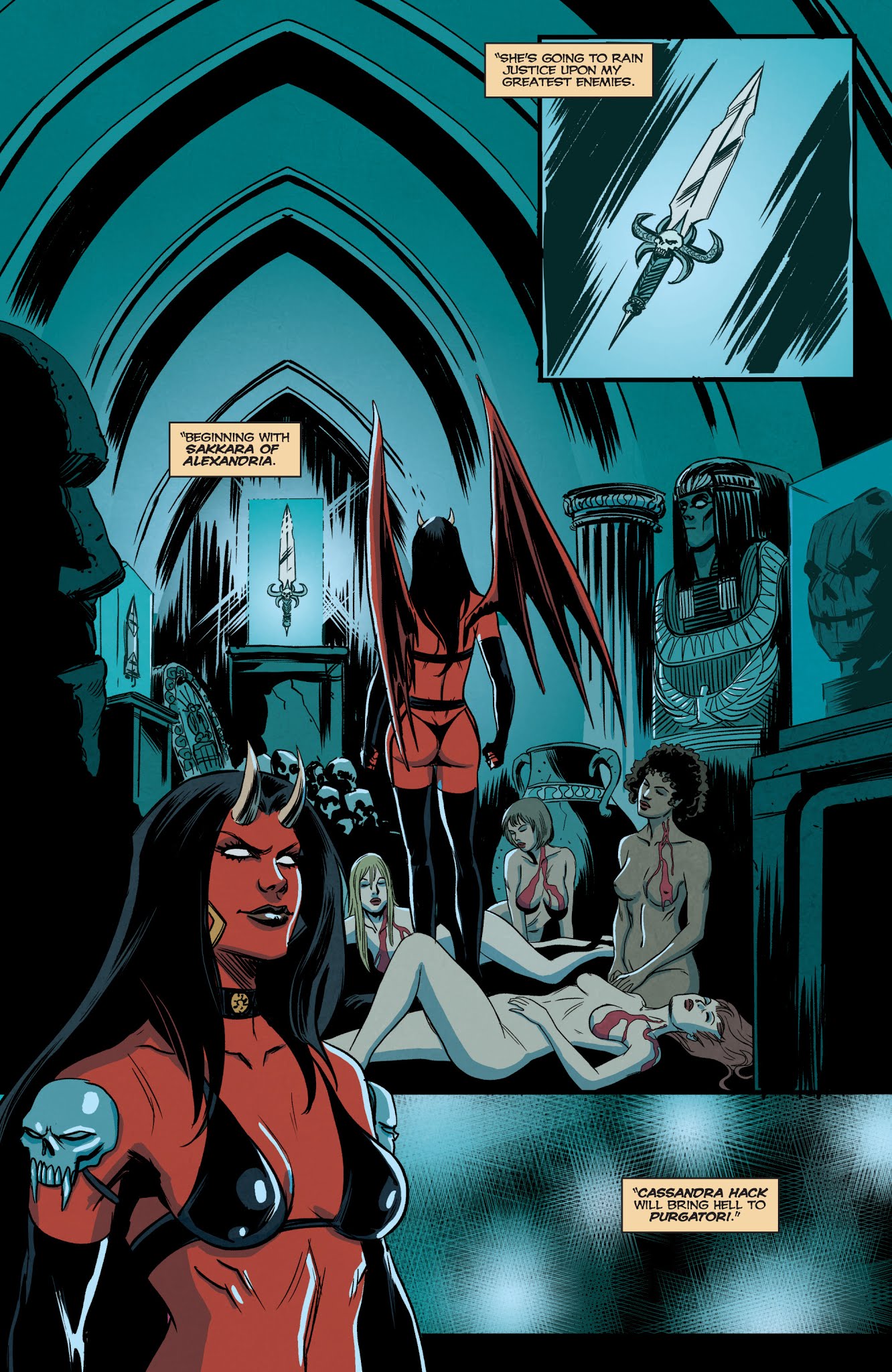 Read online Hack/Slash vs. Chaos comic -  Issue #1 - 25