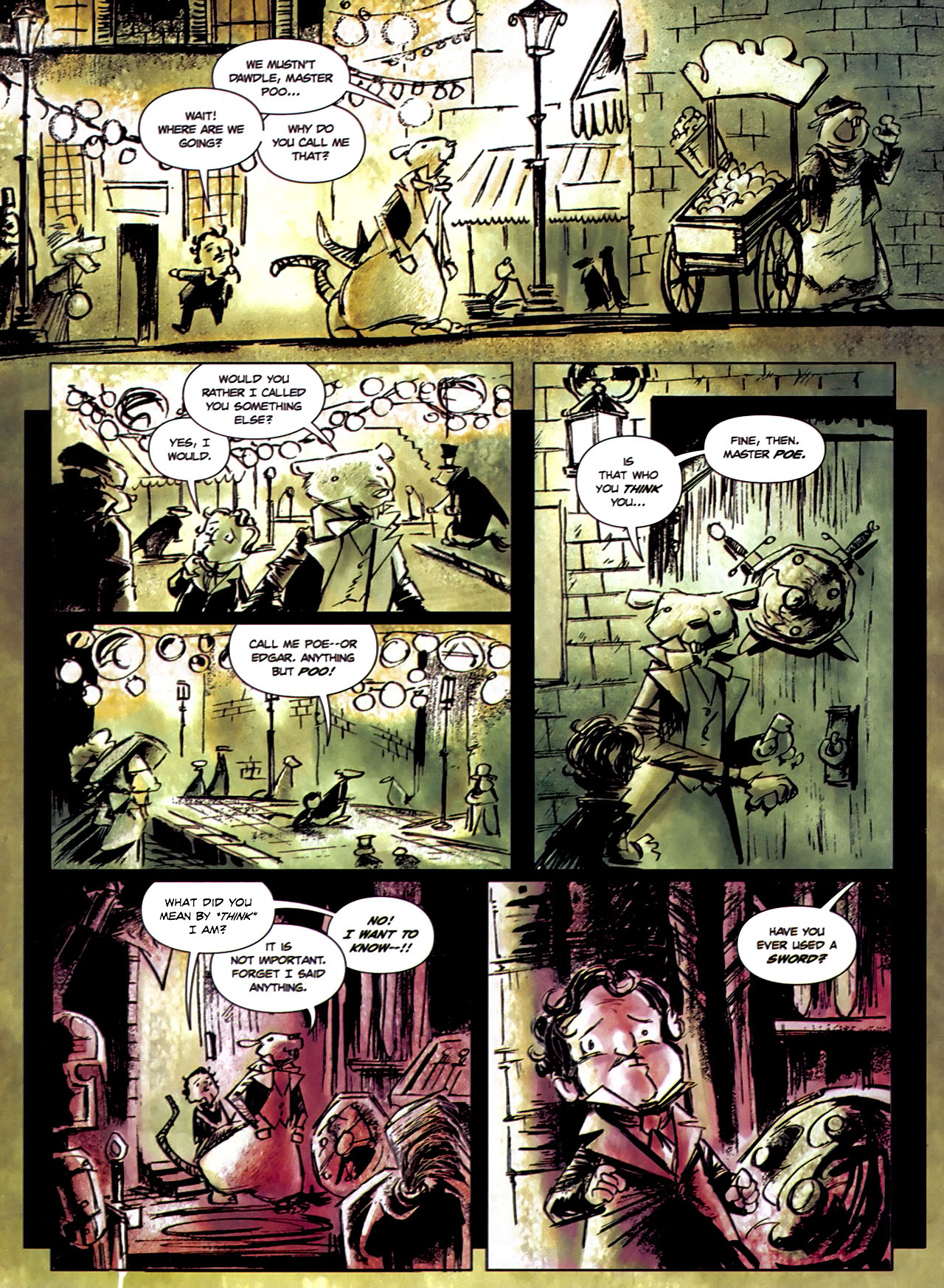 Read online The Surreal Adventures of Edgar Allan Poo comic -  Issue # TPB 1 - 16