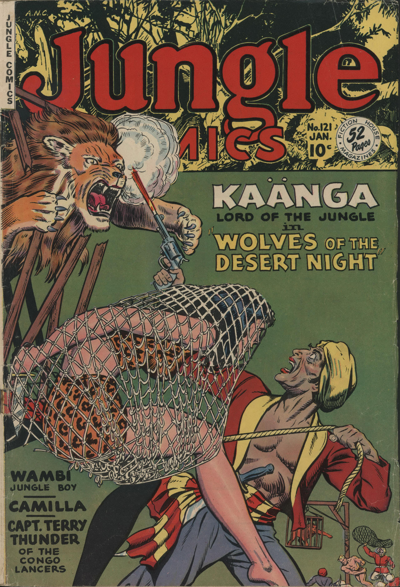 Read online Jungle Comics comic -  Issue #121 - 1