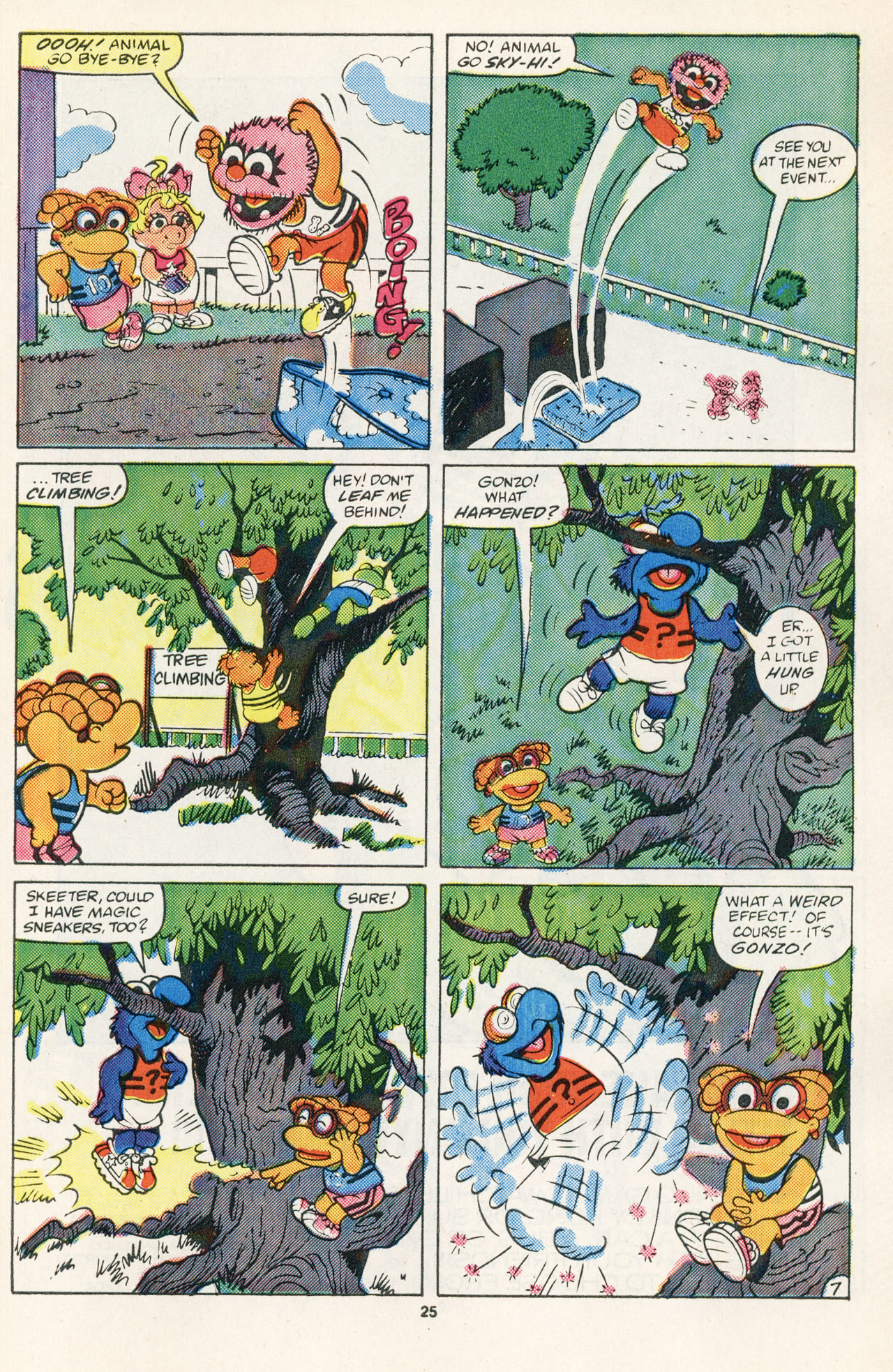 Read online Muppet Babies comic -  Issue #23 - 27