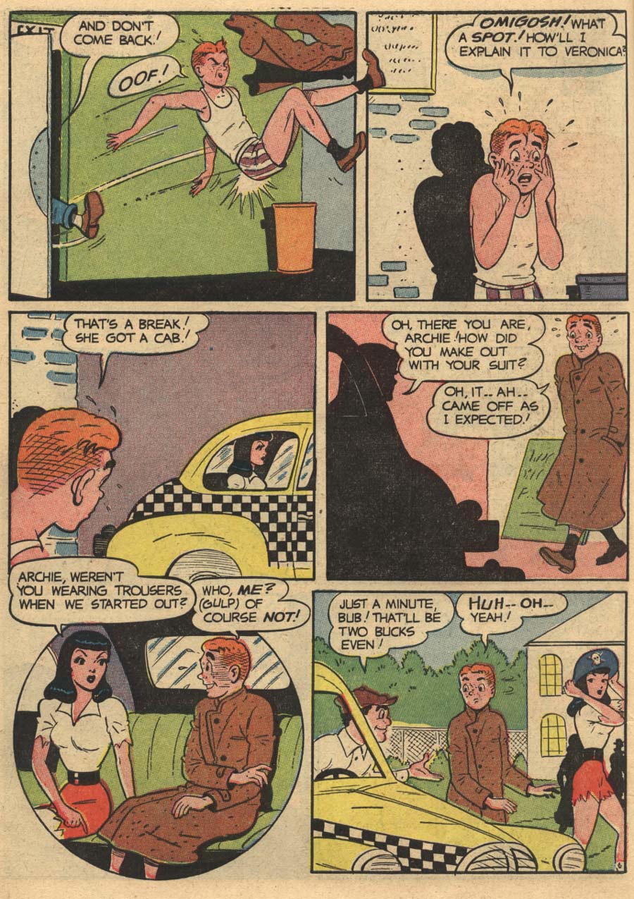 Read online Pep Comics comic -  Issue #60 - 8