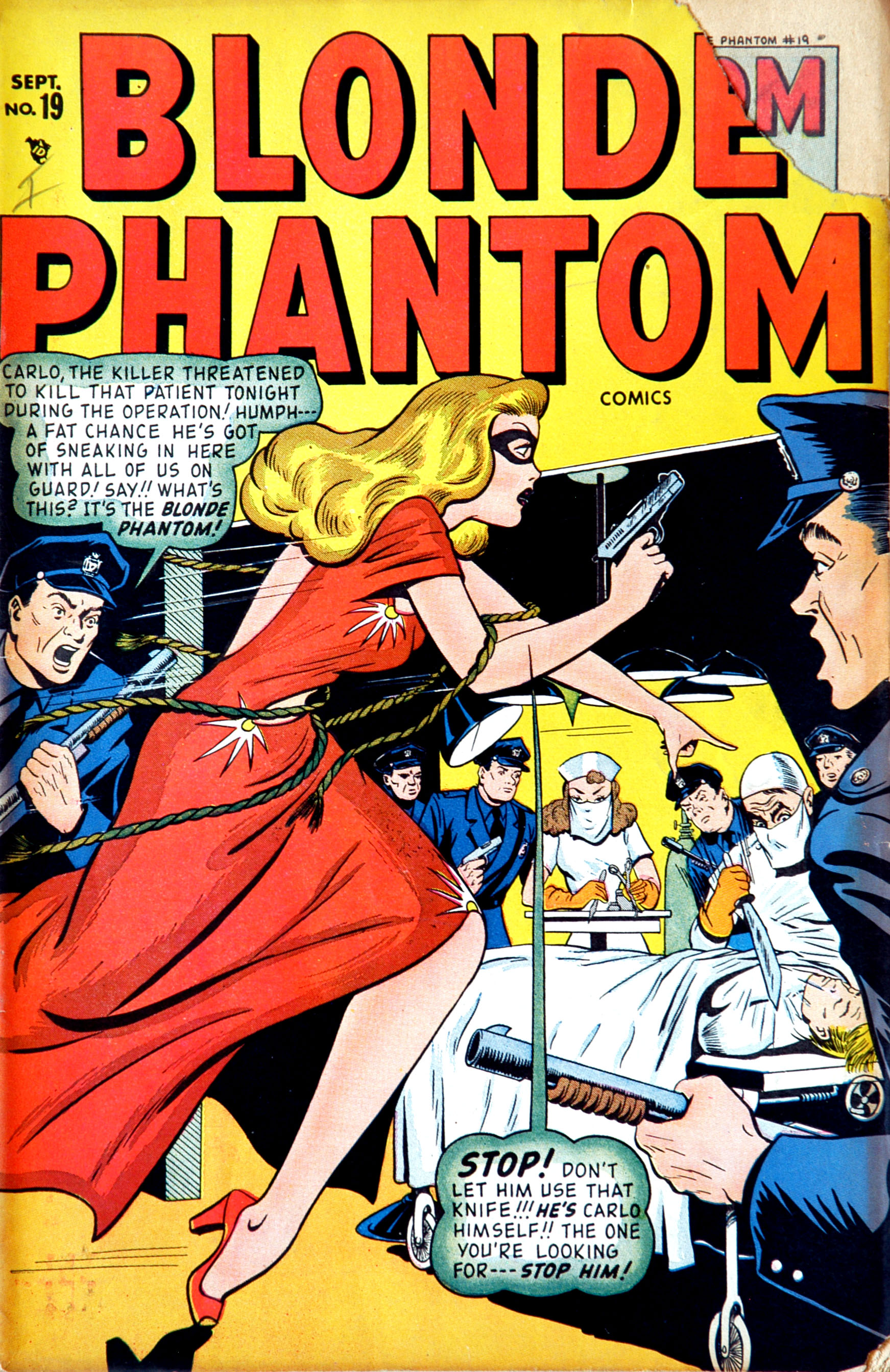 Read online Blonde Phantom Comics comic -  Issue #19 - 2
