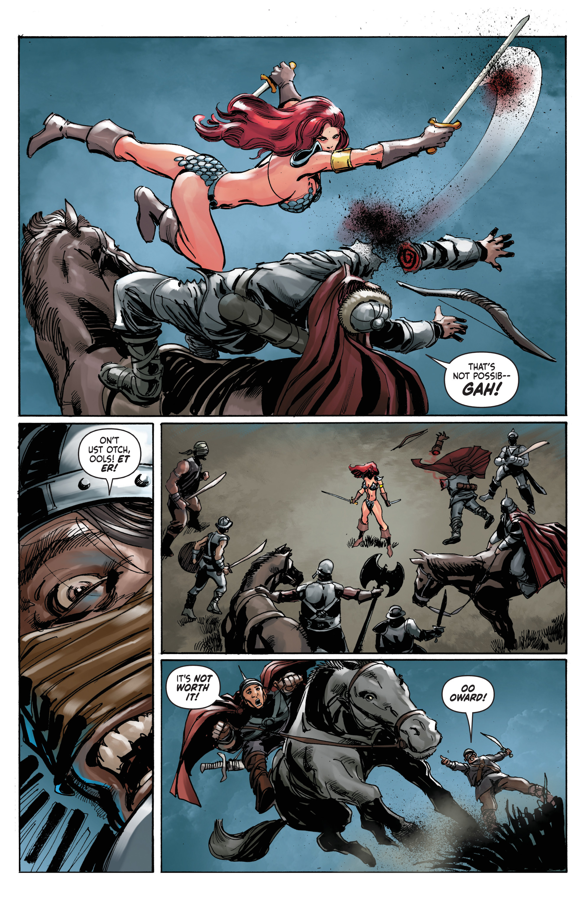 Read online Red Sonja: The Long Walk To Oblivion comic -  Issue # Full - 15