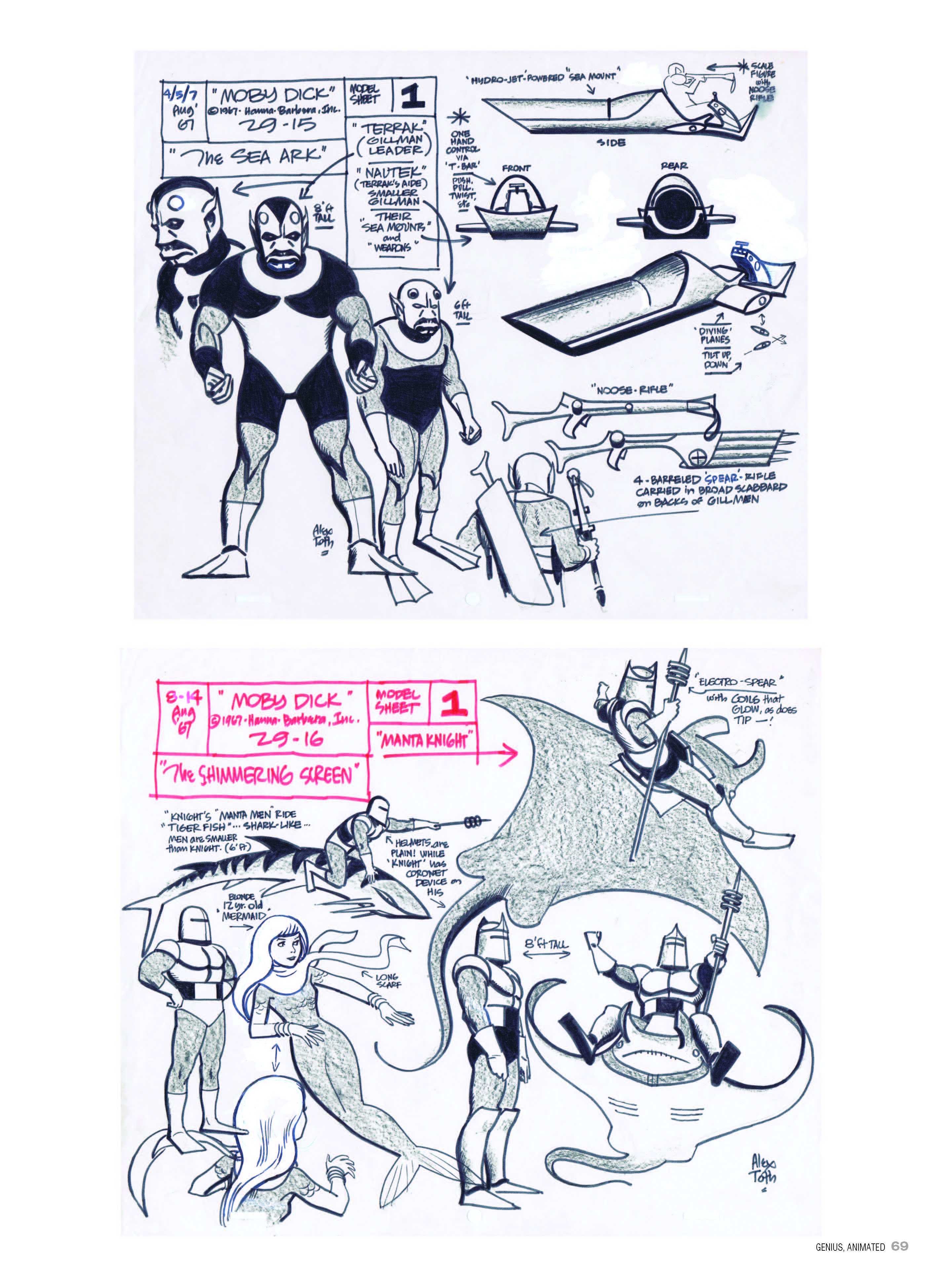 Read online Genius, Animated: The Cartoon Art of Alex Toth comic -  Issue # TPB (Part 1) - 70