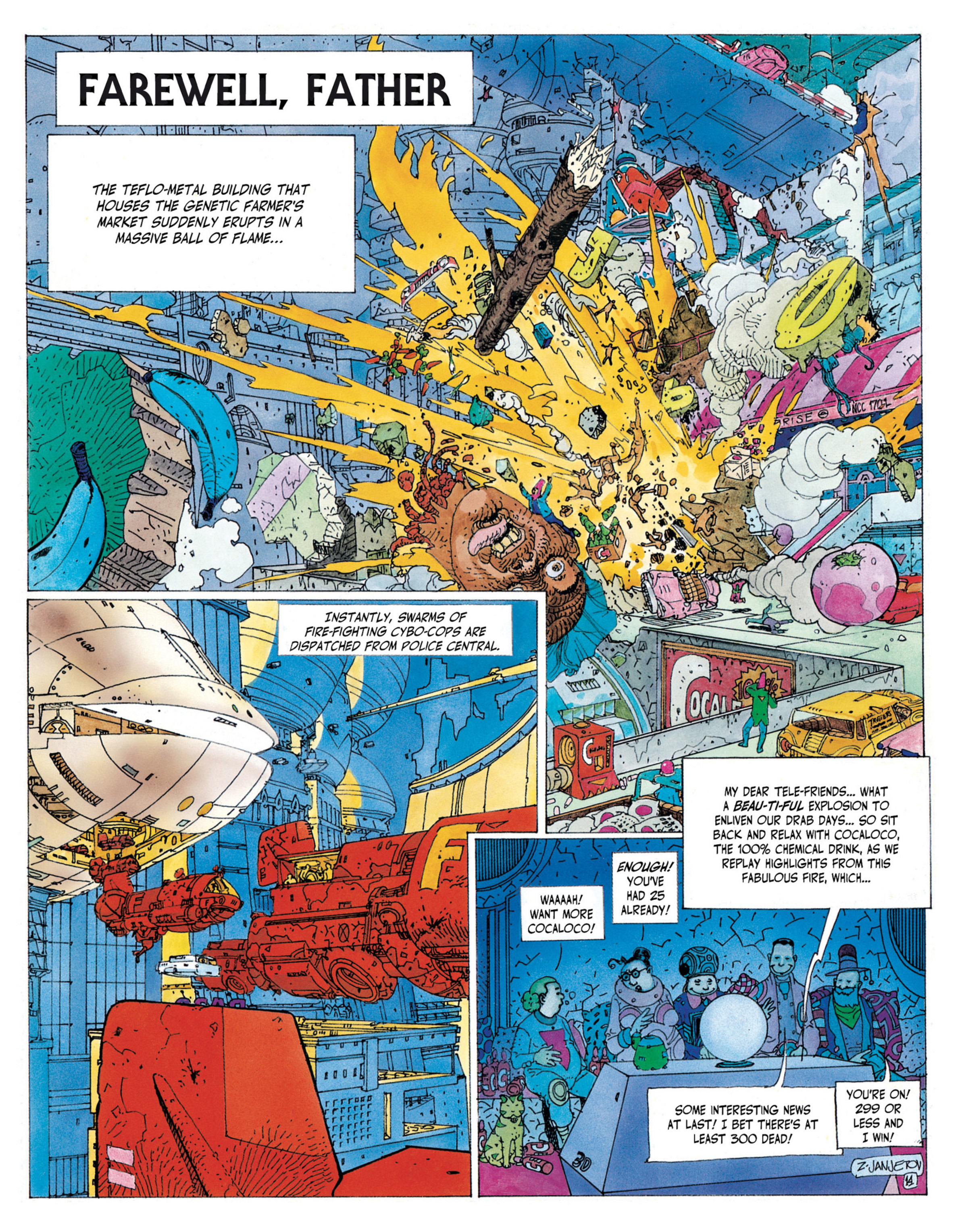 Read online Before the Incal comic -  Issue #1 - 17