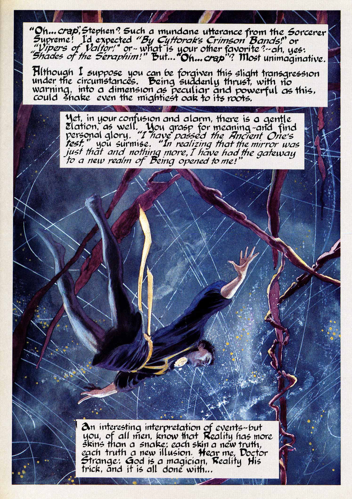 Read online Marvel Graphic Novel comic -  Issue #23 - Dr. Strange Into Shamballa - 21