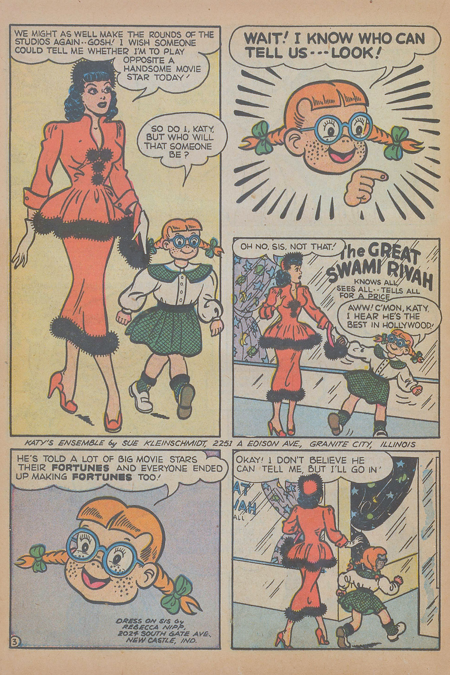 Read online Katy Keene (1949) comic -  Issue #1 - 12