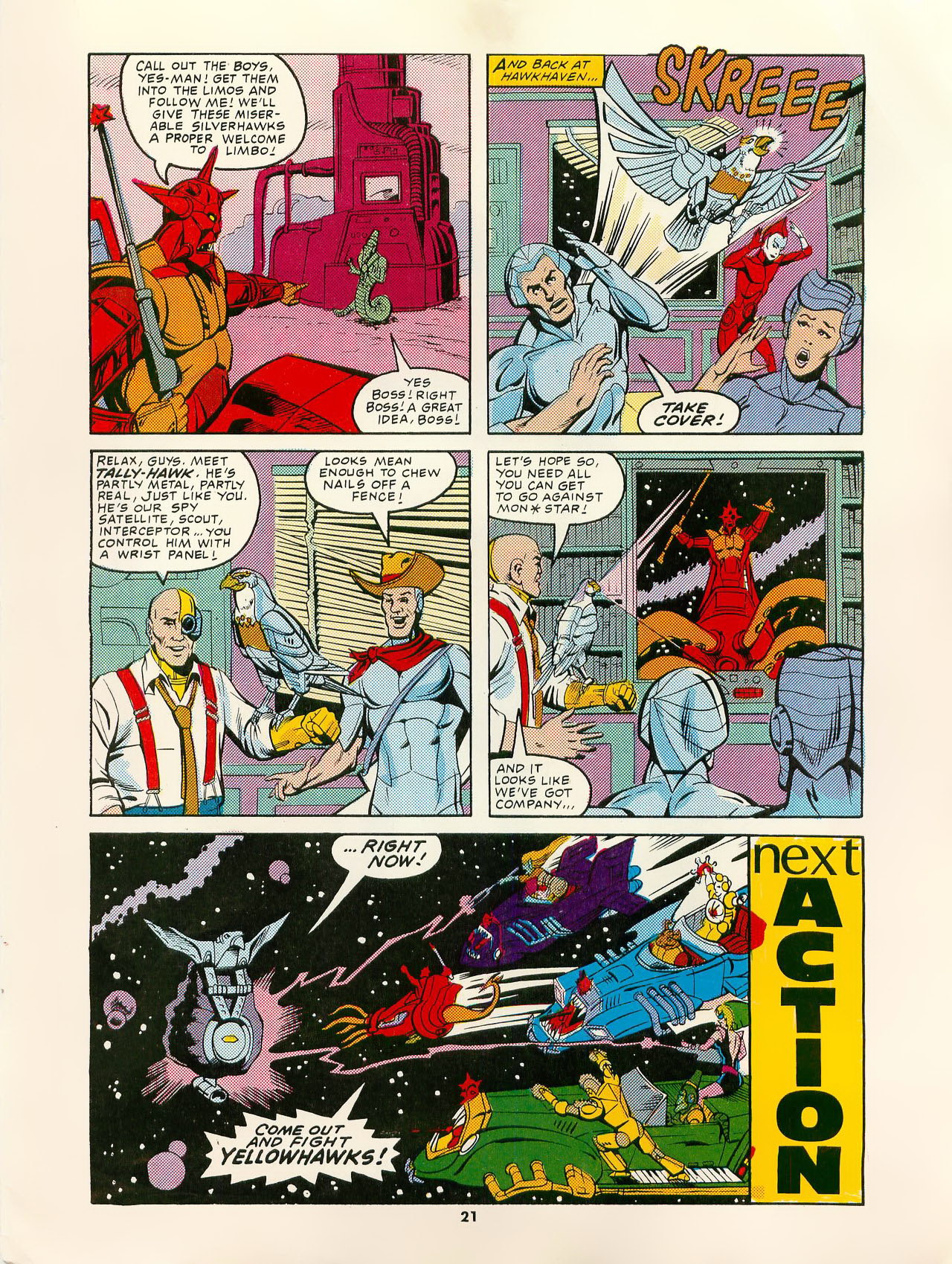 Read online Adventures of the Galaxy Rangers comic -  Issue #3 - 21