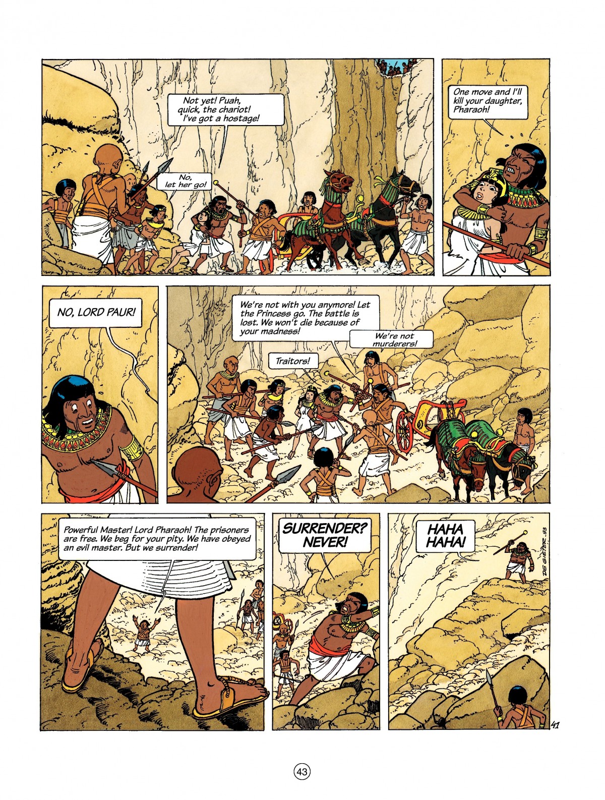 Read online Papyrus comic -  Issue #3 - 43