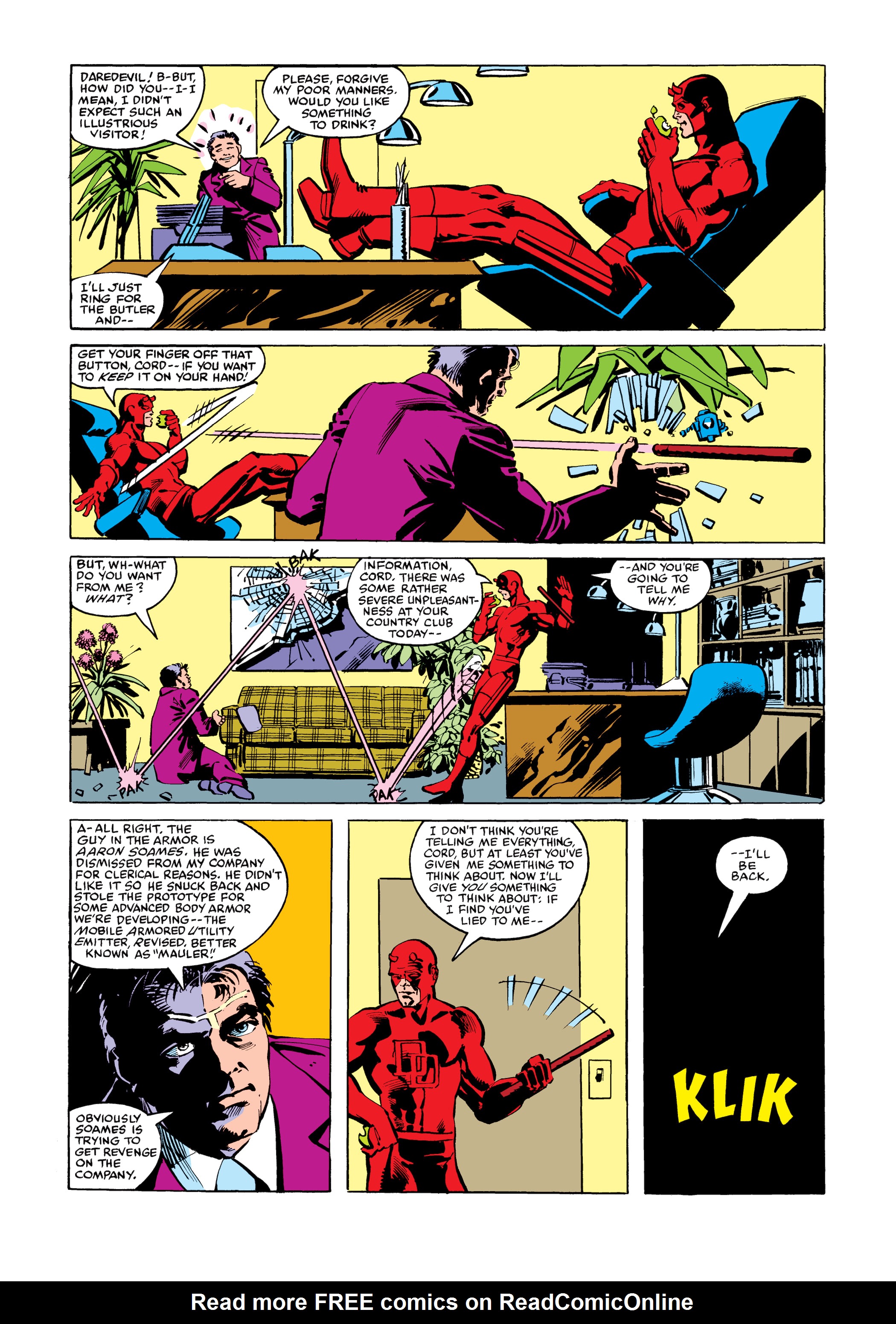 Read online Marvel Masterworks: Daredevil comic -  Issue # TPB 15 (Part 2) - 60