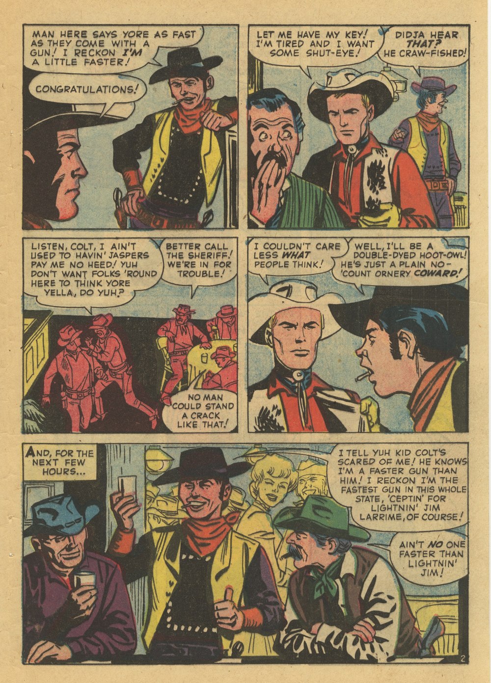Read online Kid Colt Outlaw comic -  Issue #81 - 29