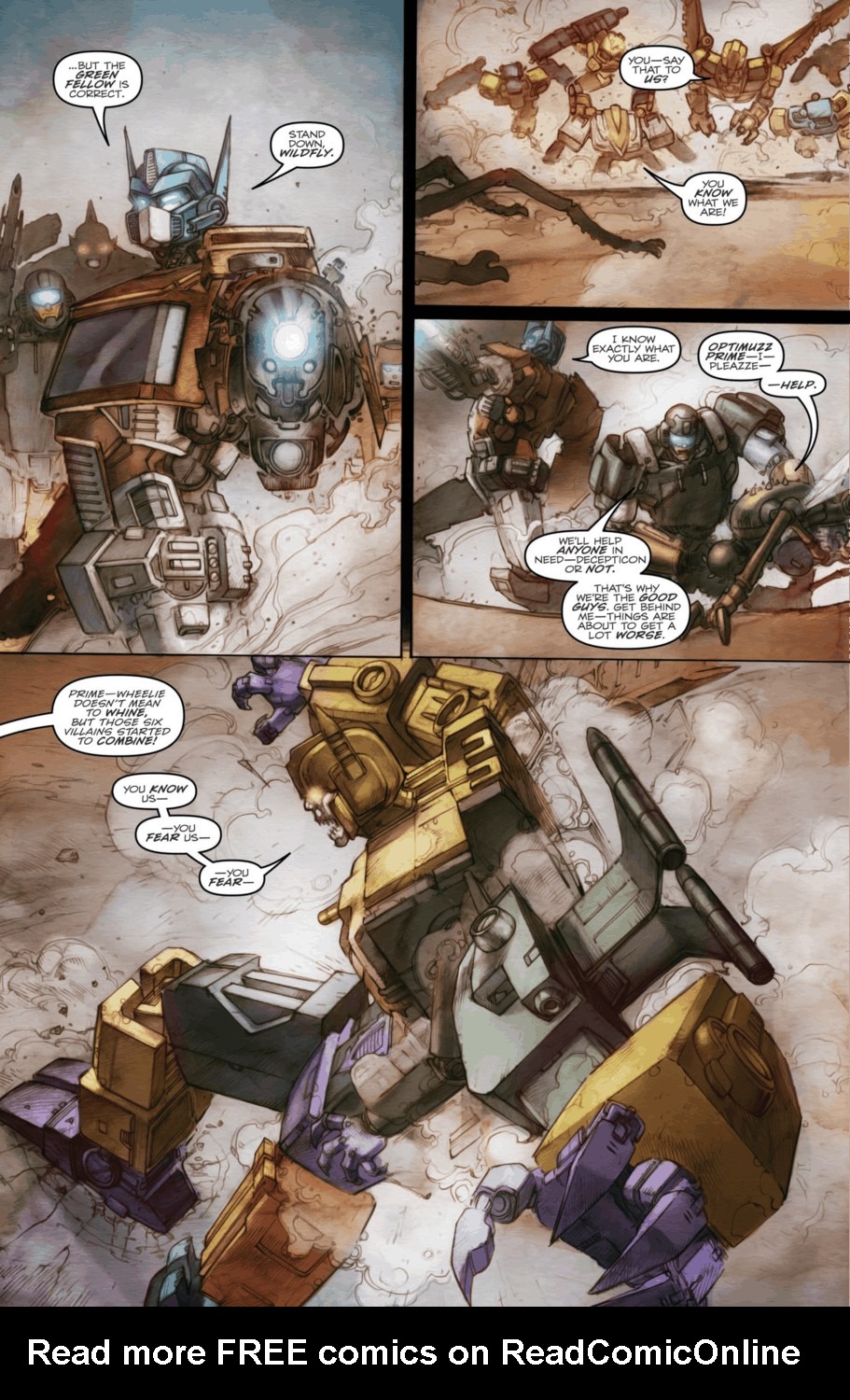 Read online Transformers: Robots In Disguise (2012) comic -  Issue #19 - 14