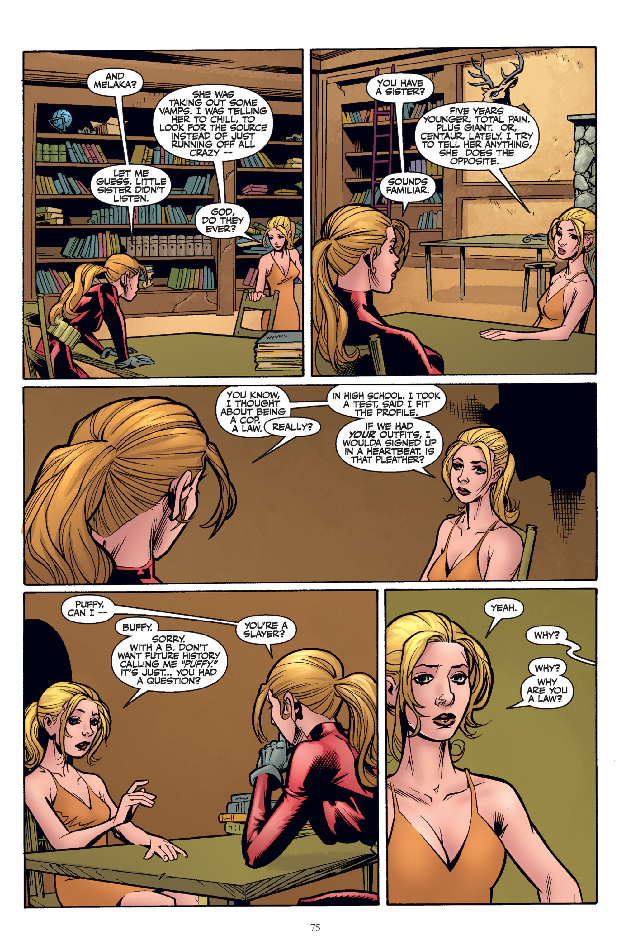 Read online Buffy the Vampire Slayer Season Eight comic -  Issue # _TPB 4 - Time Of Your Life - 74