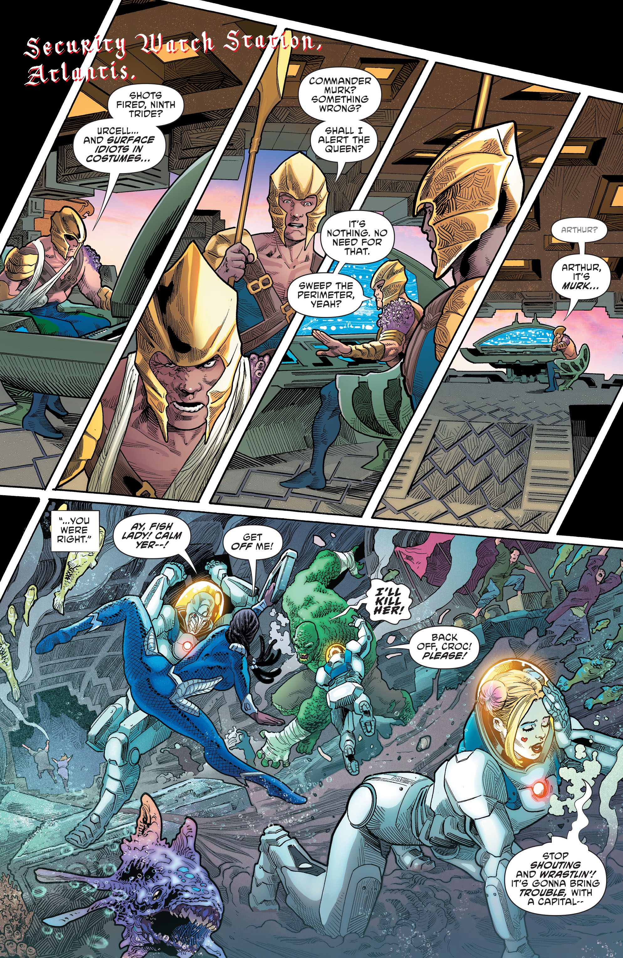 Read online Aquaman/Suicide Squad: Sink Atlantis! comic -  Issue # TPB - 38