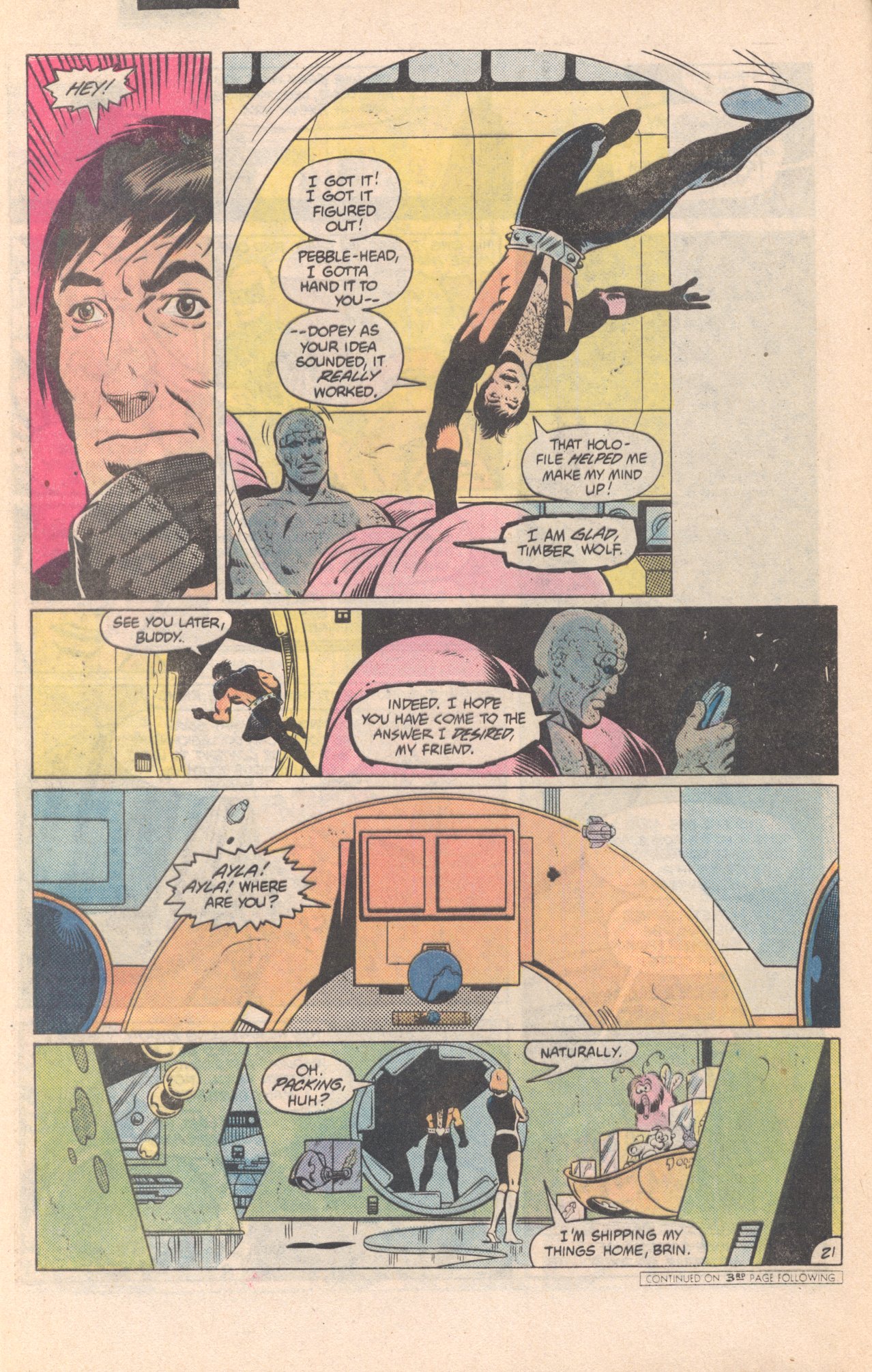 Legion of Super-Heroes (1980) 295 Page 21