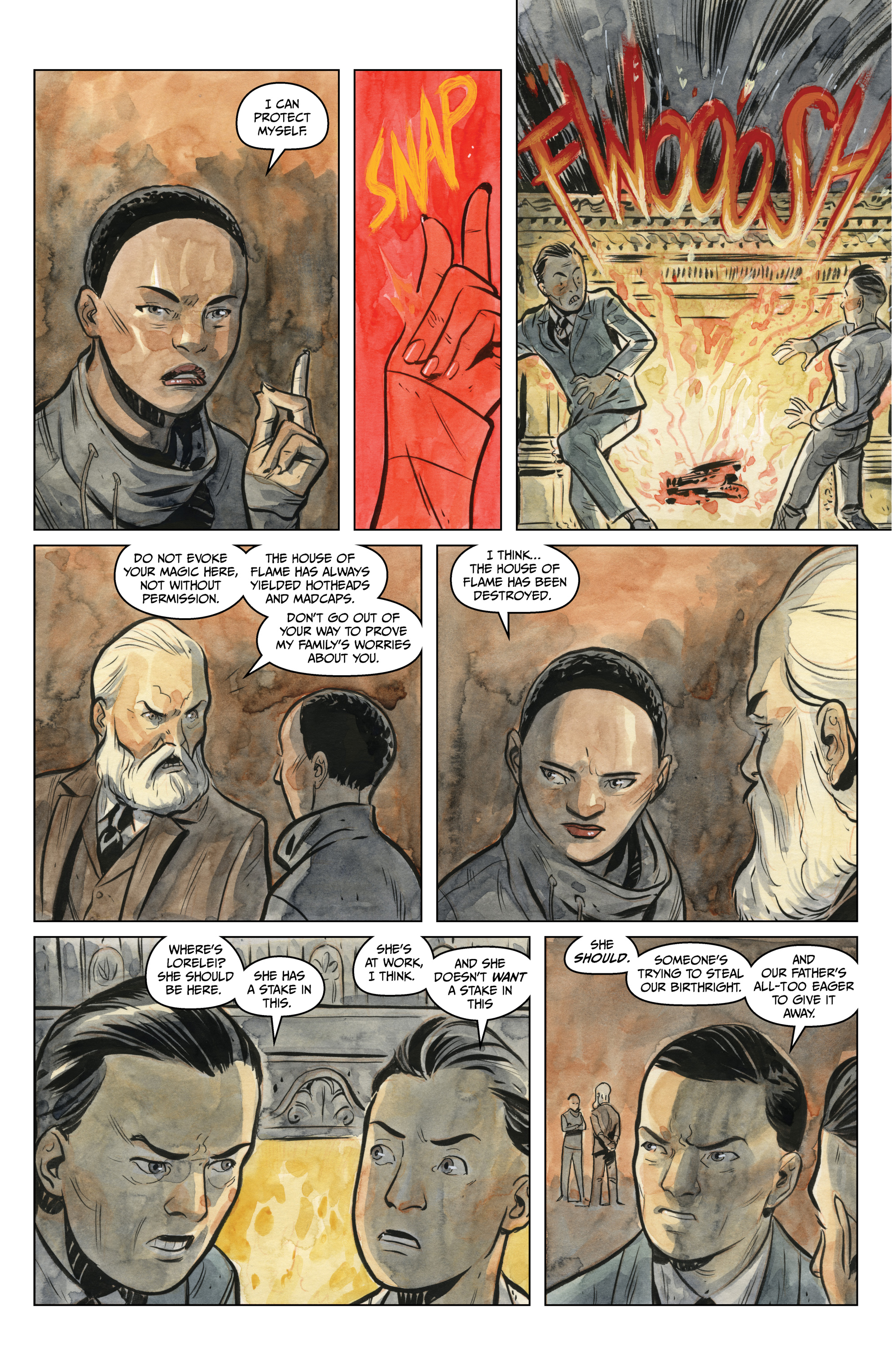 Read online Manor Black comic -  Issue # _TPB - 44