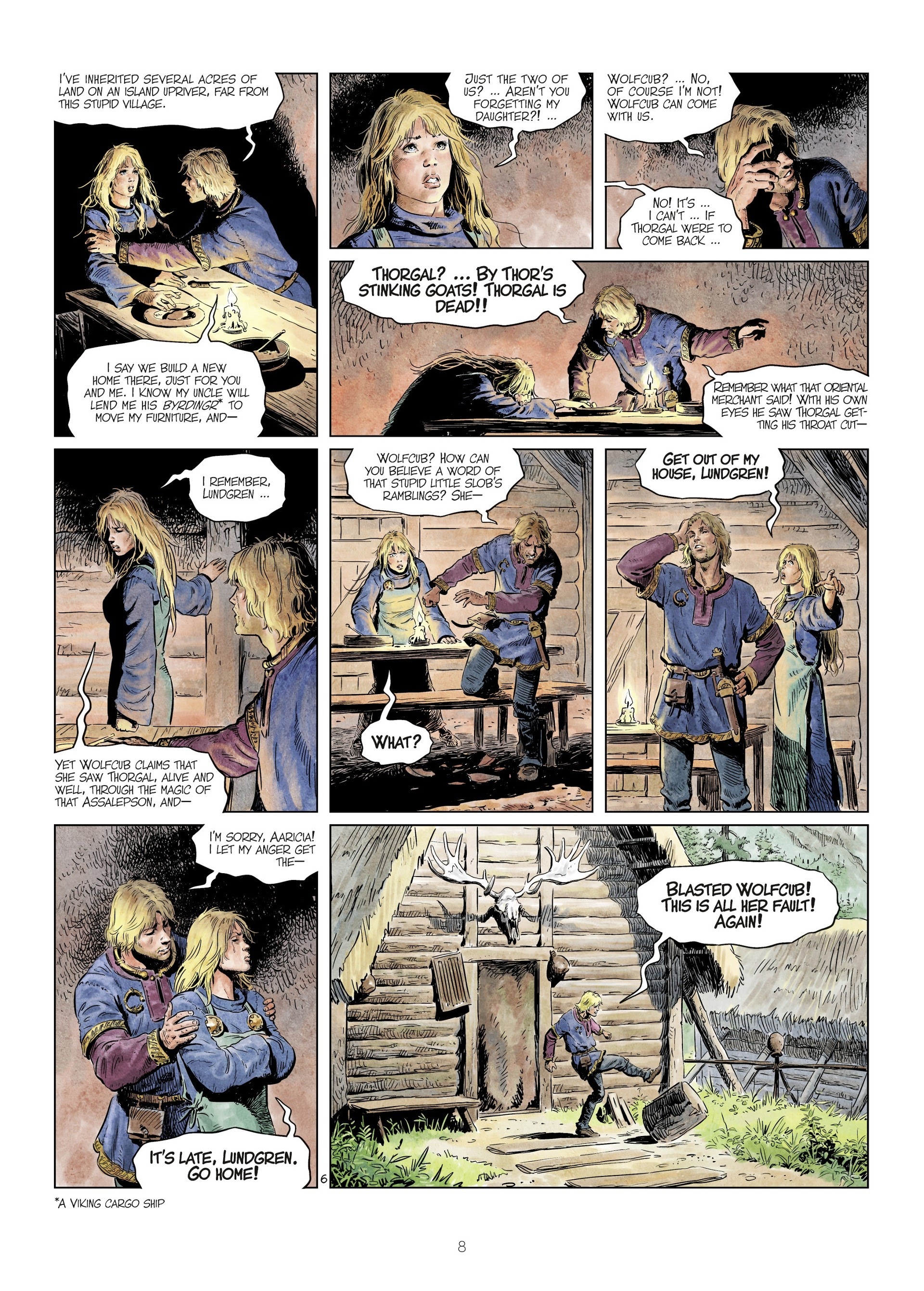 Read online The World of Thorgal: Wolfcub comic -  Issue #4 - 10