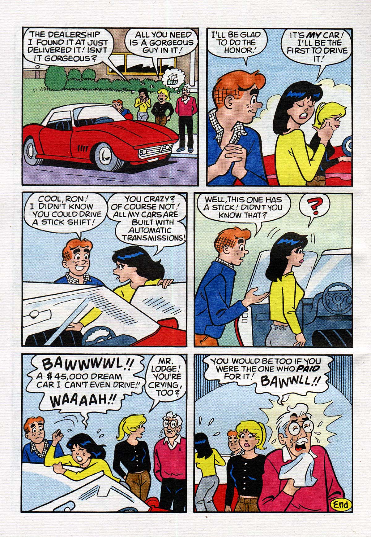 Read online Betty and Veronica Digest Magazine comic -  Issue #151 - 77