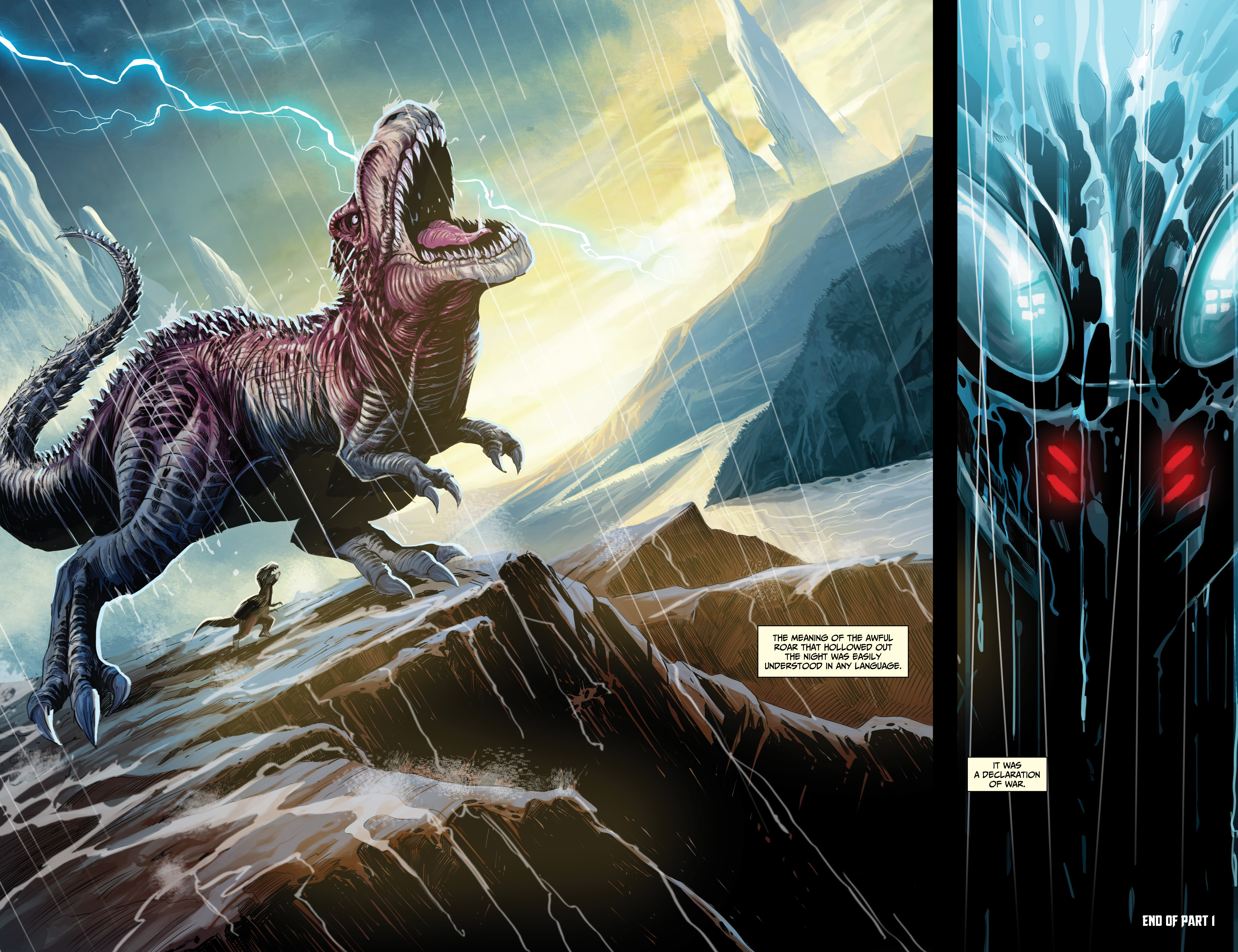 Read online Dinosaurs Vs. Aliens comic -  Issue # Full - 54