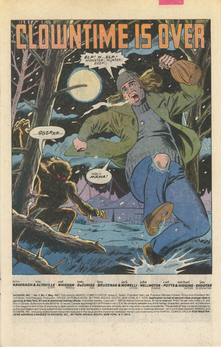Read online Kickers, Inc. comic -  Issue #7 - 2