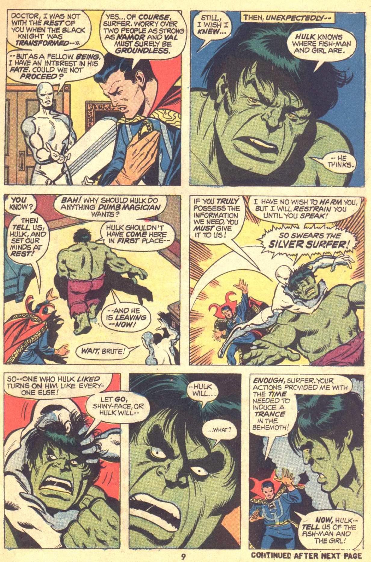 Read online The Defenders (1972) comic -  Issue #8 - 8