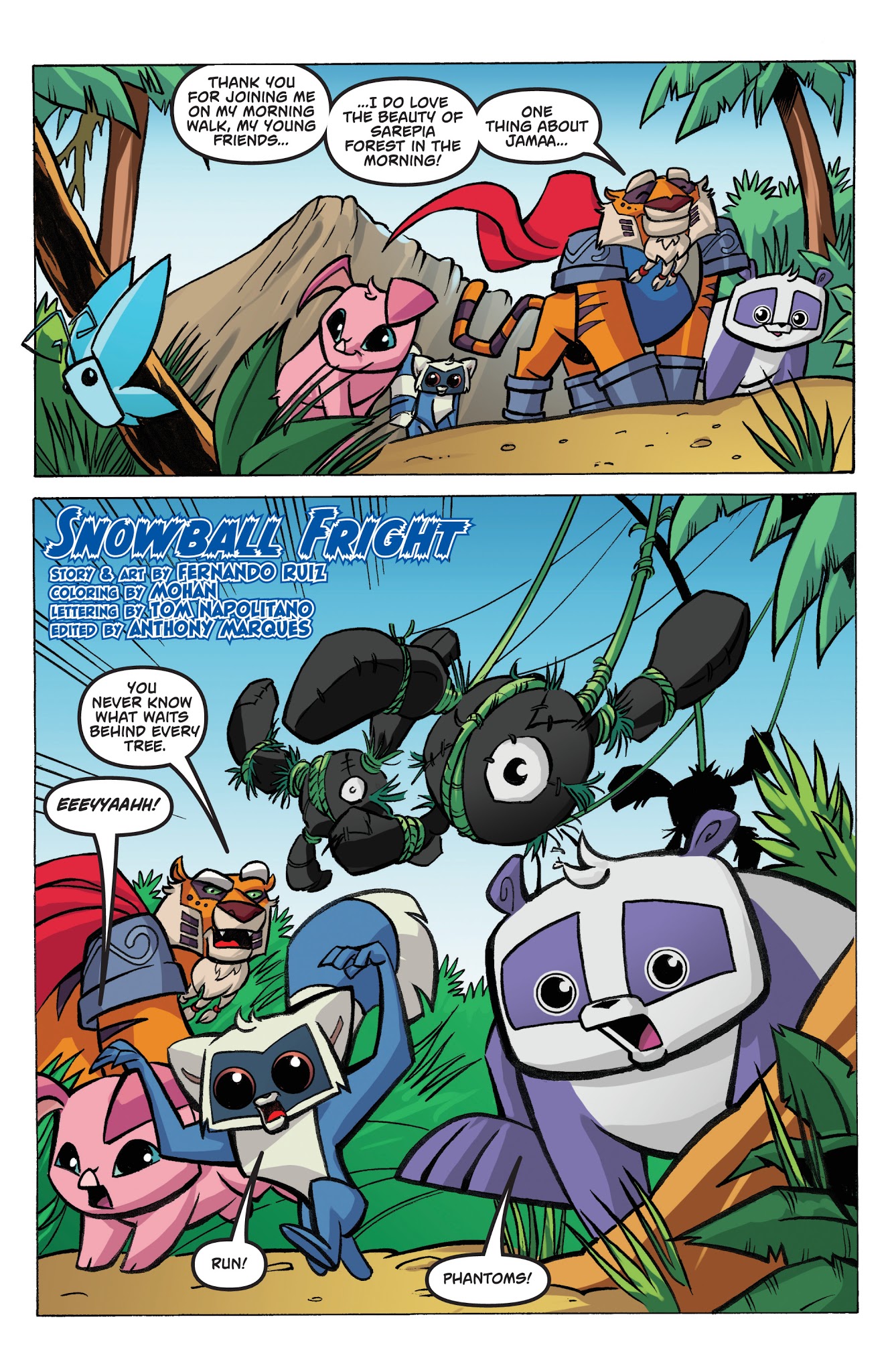 Read online Animal Jam comic -  Issue #3 - 4