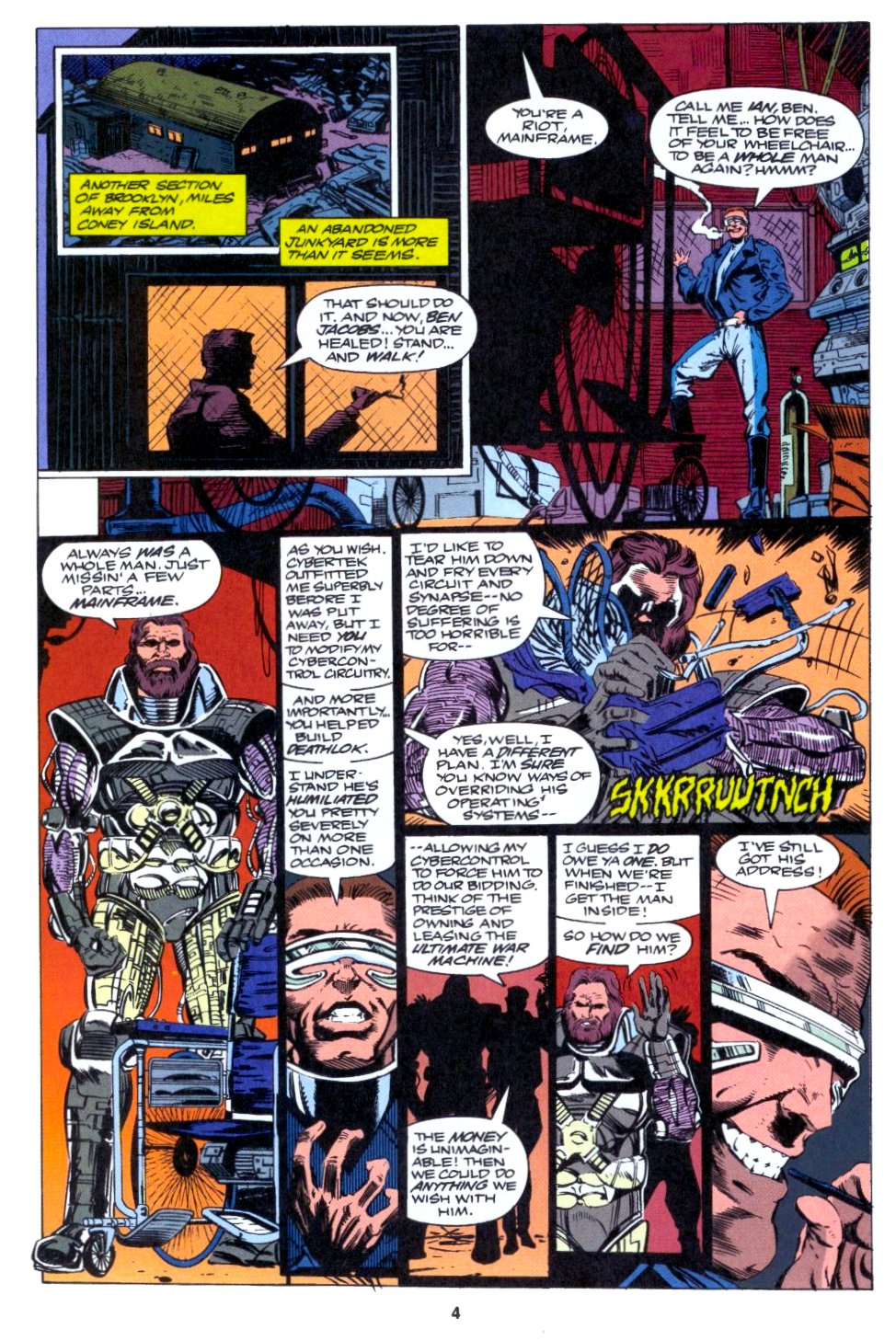 Read online Deathlok (1991) comic -  Issue #8 - 5