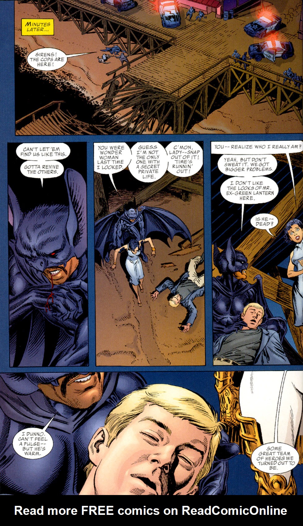 Read online Just Imagine Stan Lee With Jerry Ordway Creating JLA comic -  Issue # Full - 24