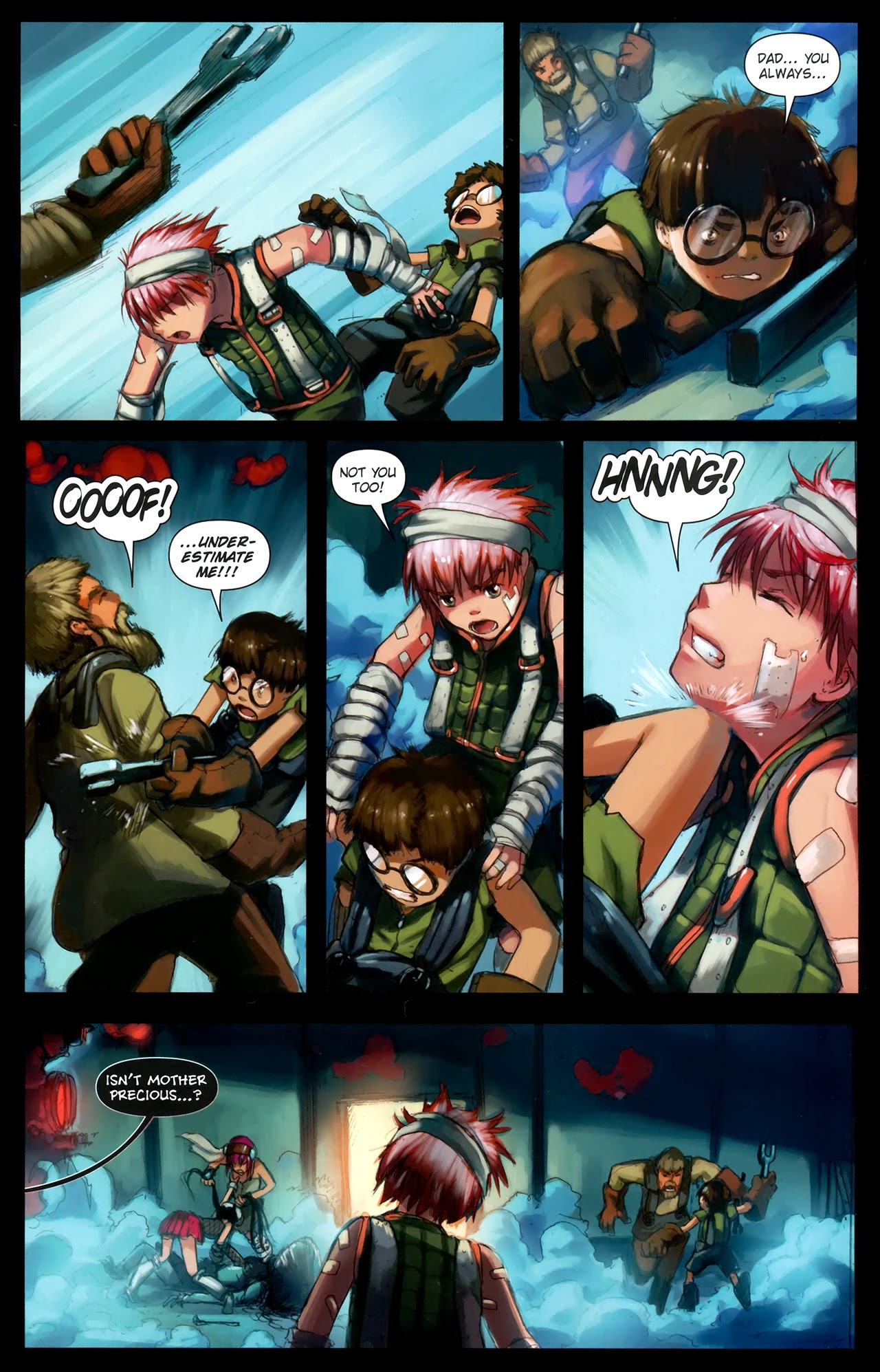 Read online Sky Pirates Of Neo Terra comic -  Issue #5 - 12