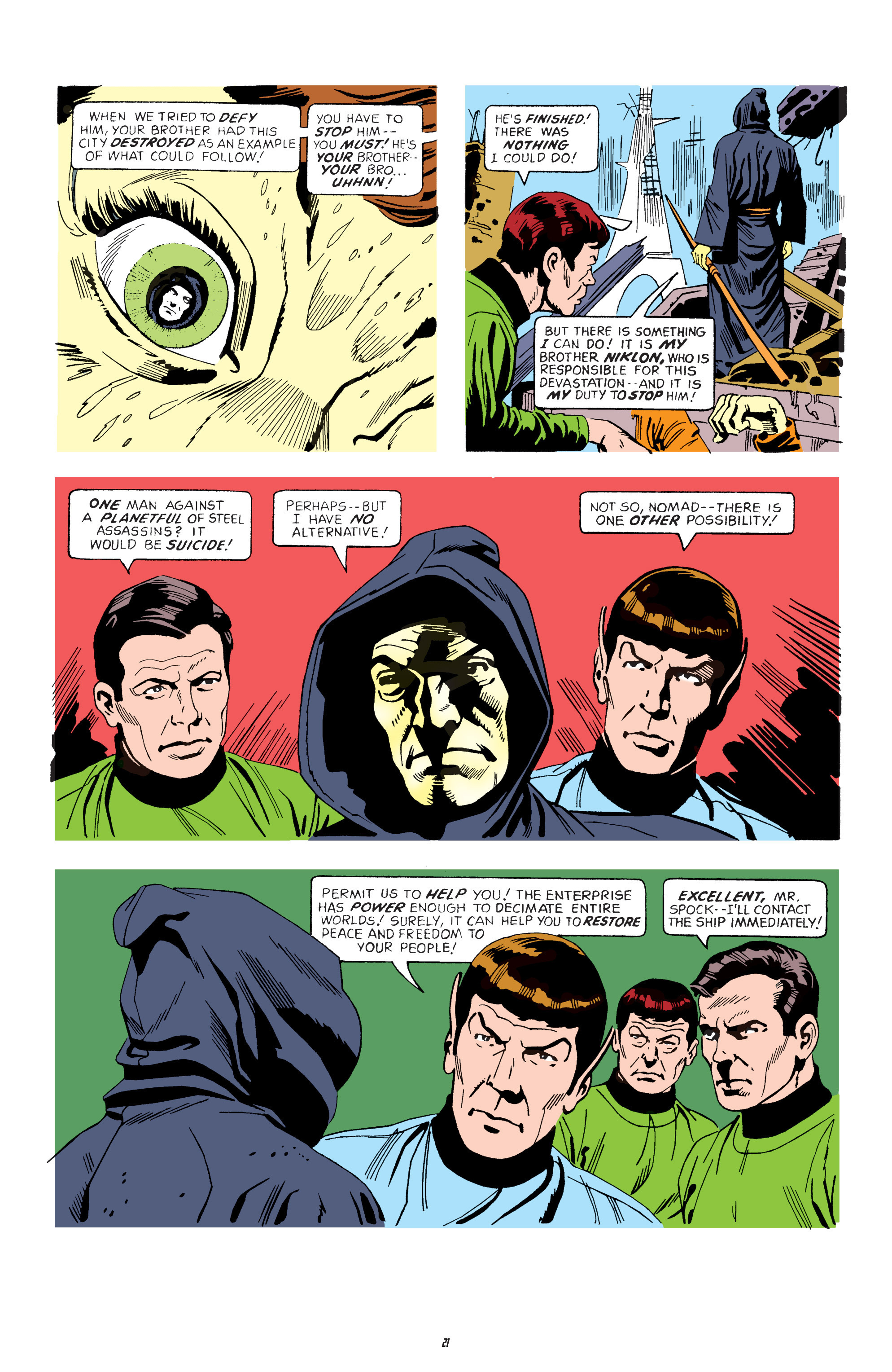 Read online Star Trek Archives comic -  Issue # TPB 3 - 21