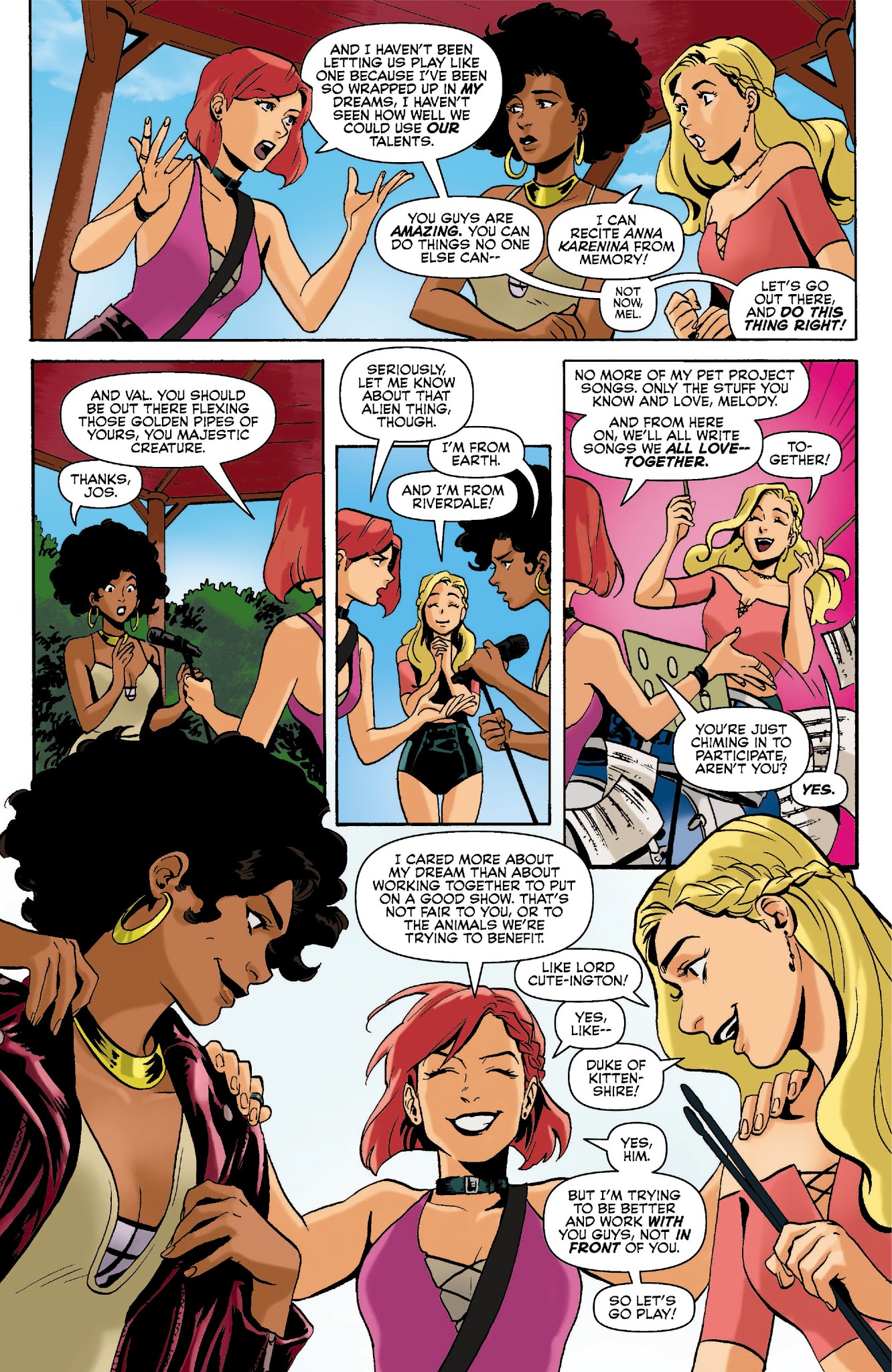 Read online Josie and the Pussycats comic -  Issue # _TPB 1 - 20
