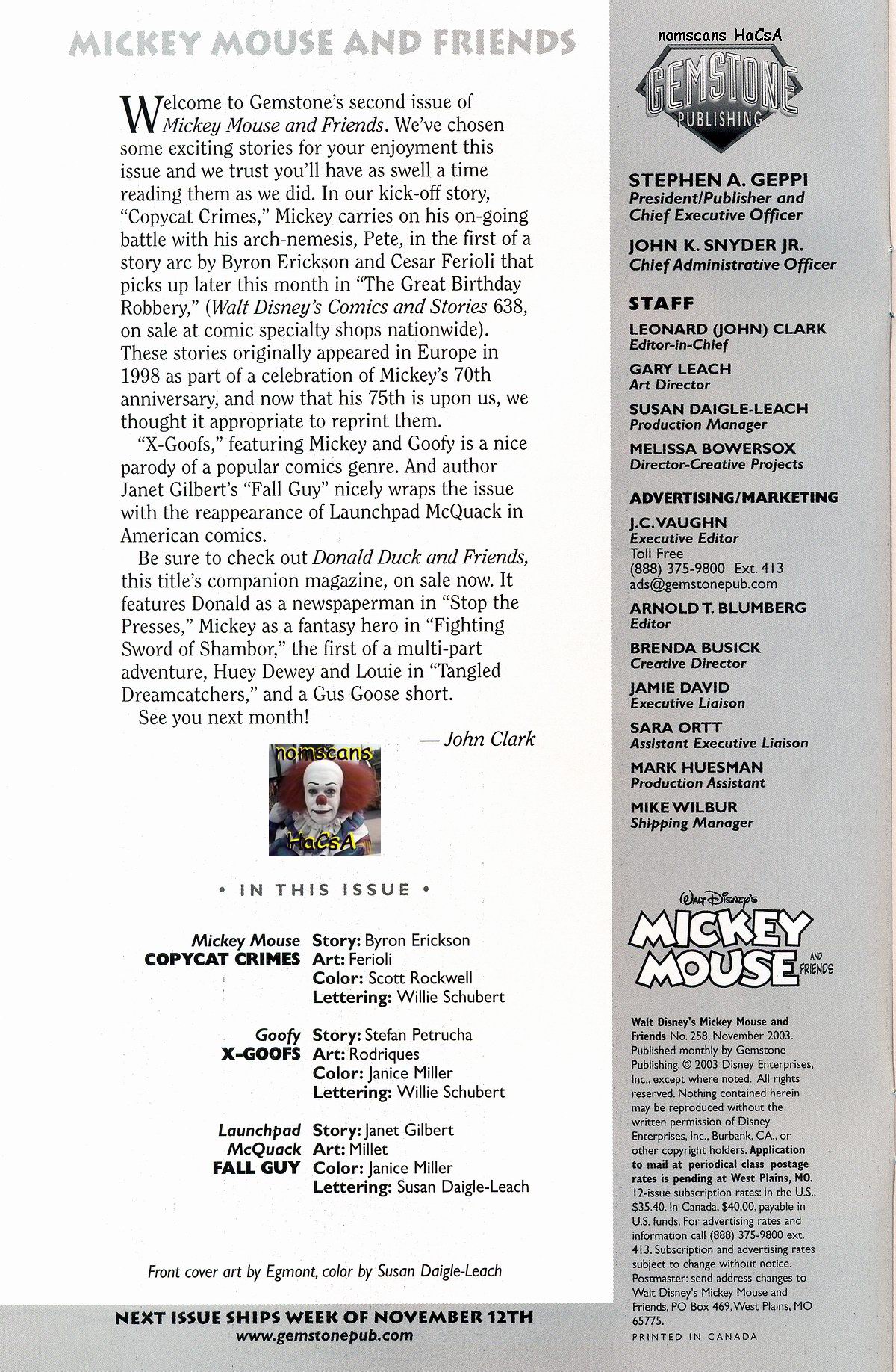 Read online Walt Disney's Mickey Mouse comic -  Issue #258 - 2