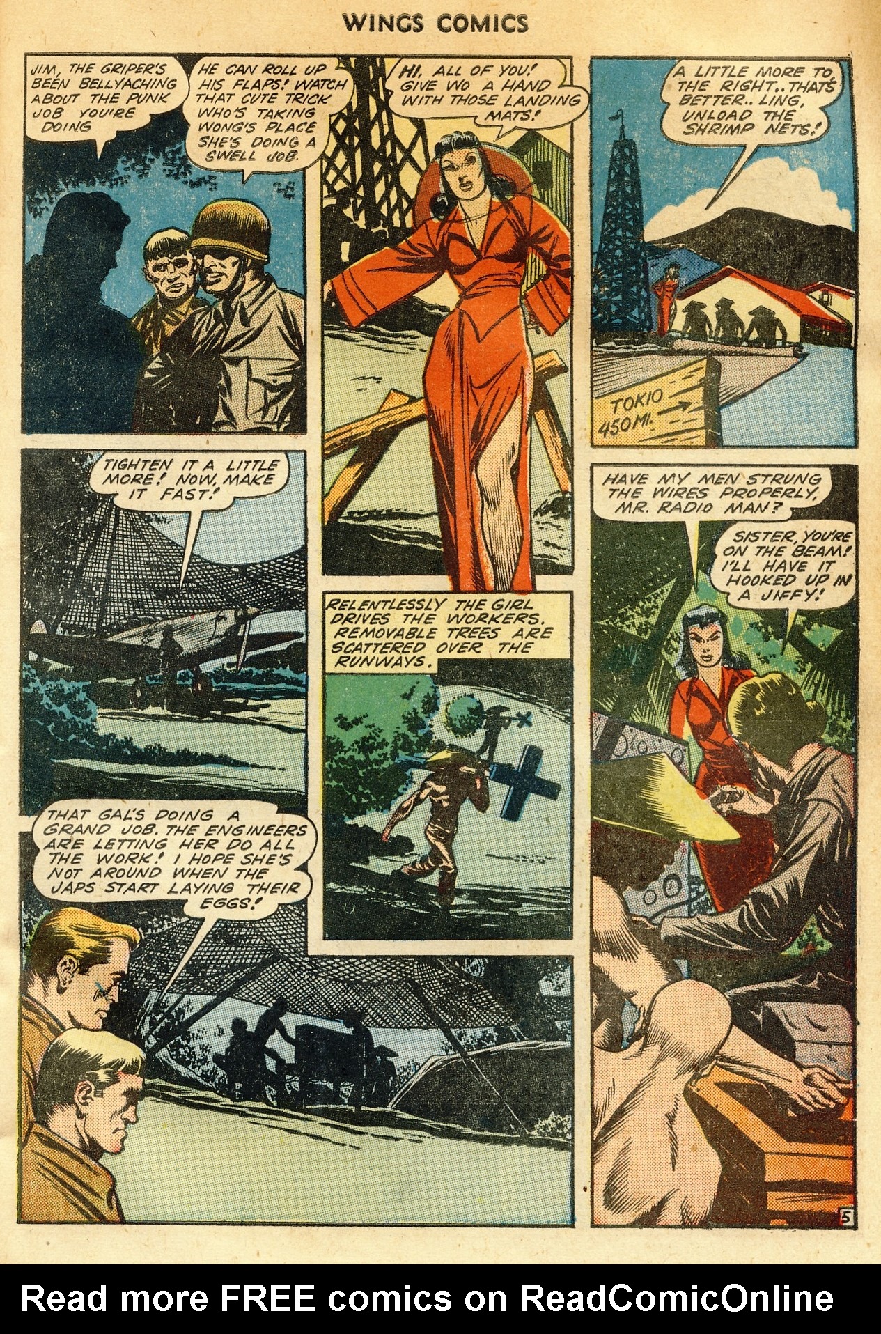 Read online Wings Comics comic -  Issue #44 - 7